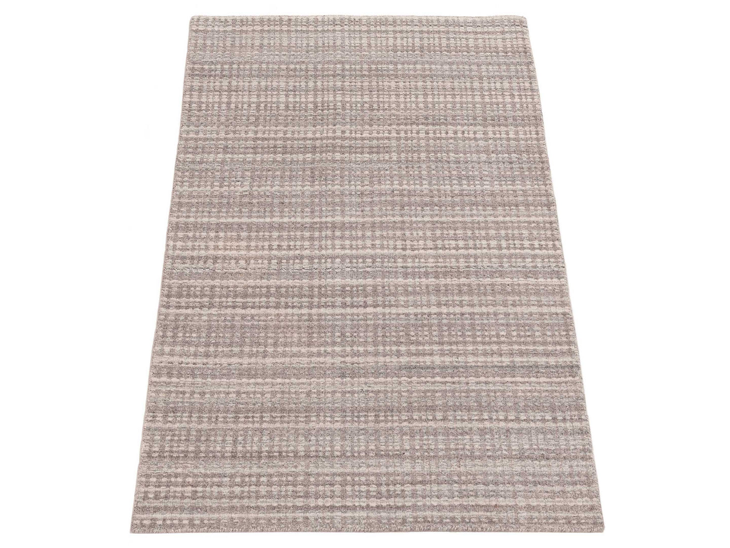 Himalayan 144854 Silver Gray 3x5 Hand Knotted Rug