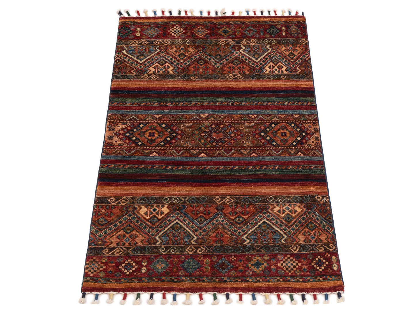 Horosan 144914 Multi 2.11x4 Hand Knotted Rug