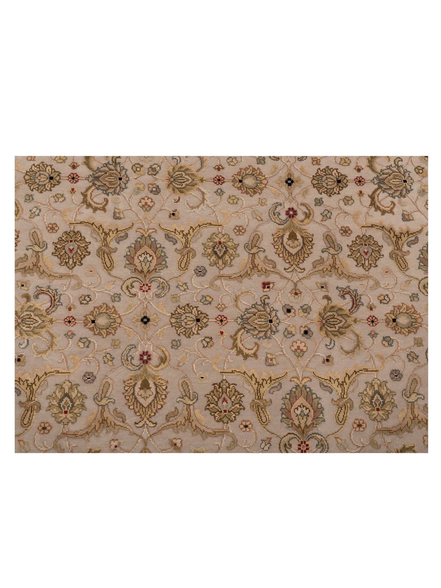 Imperial Silk 145060 Ivory Gold 4.2x6.2 Hand Knotted Rug
