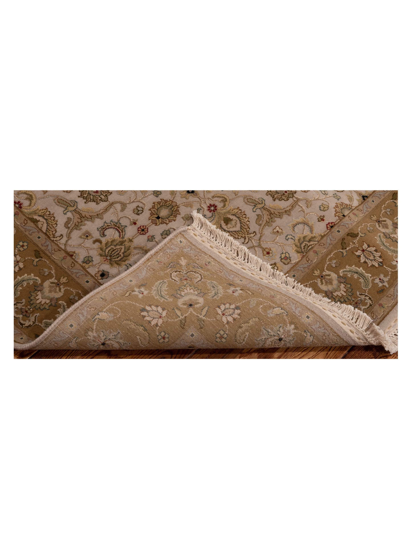 Imperial Silk 145060 Ivory Gold 4.2x6.2 Hand Knotted Rug