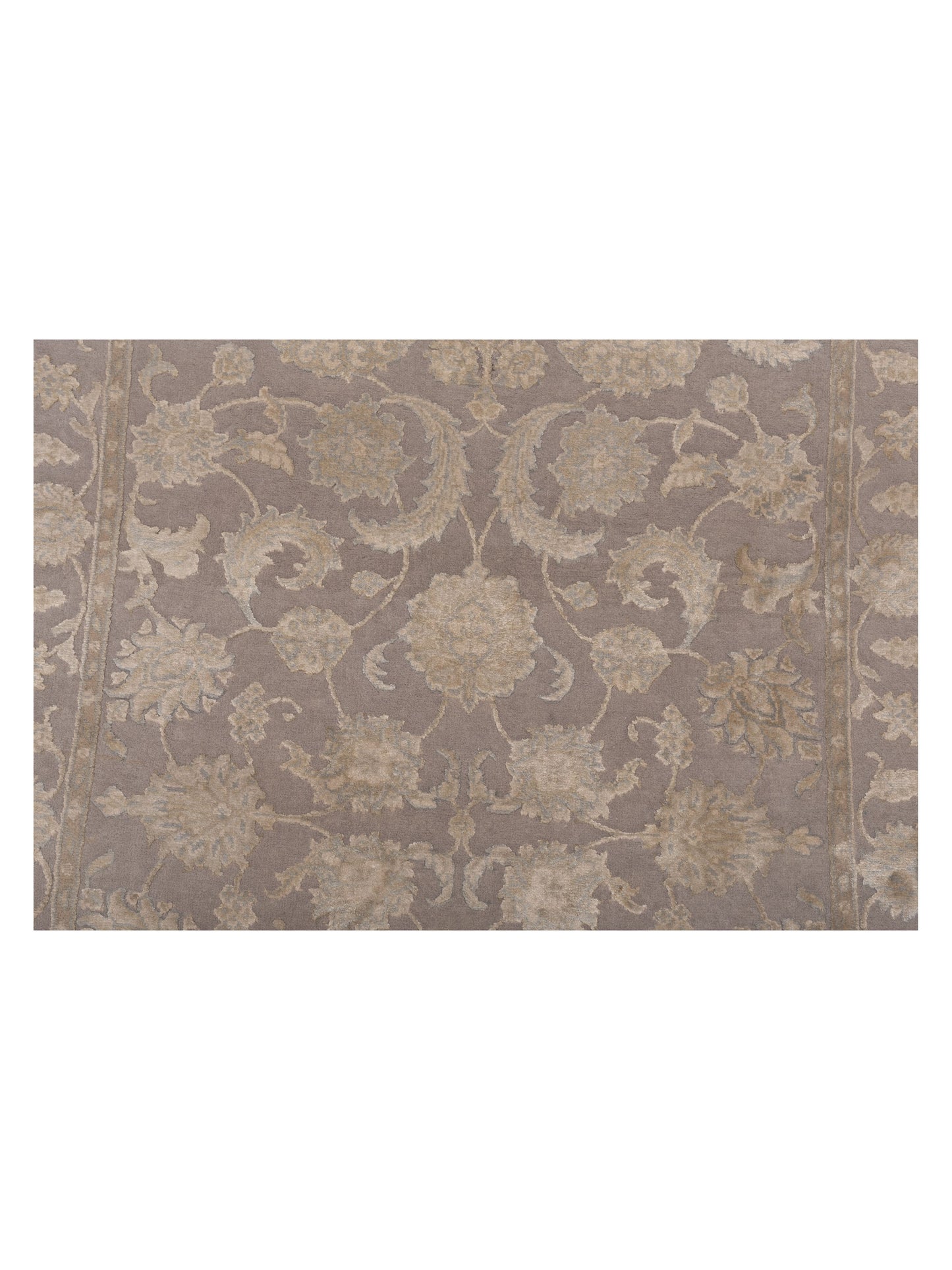 Imperial Silk 145065 Silver Silver 2.6x10.1 Hand Knotted Rug