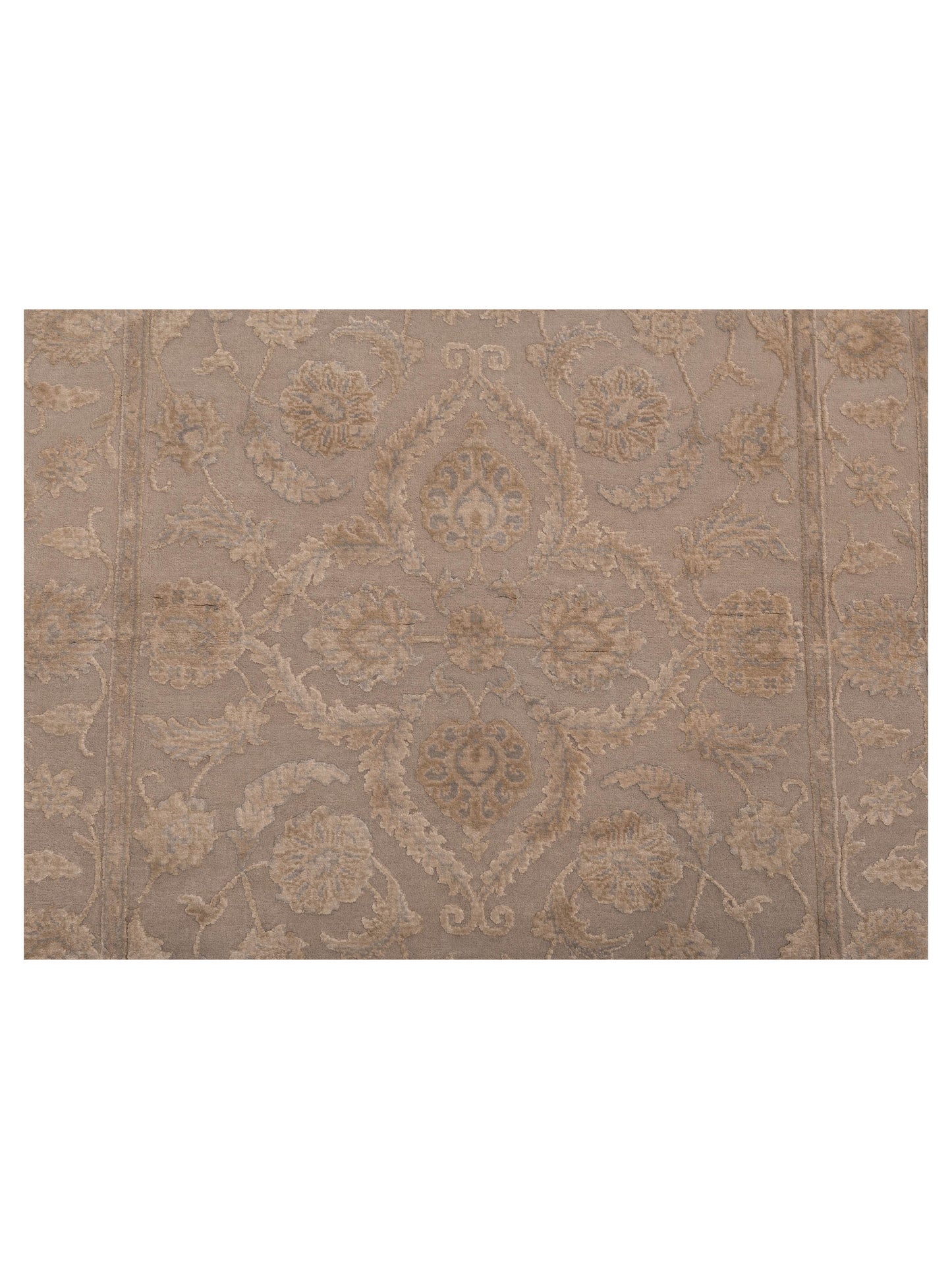 Imperial Silk 145070 Silver Silver 2.9x8 Hand Knotted Rug