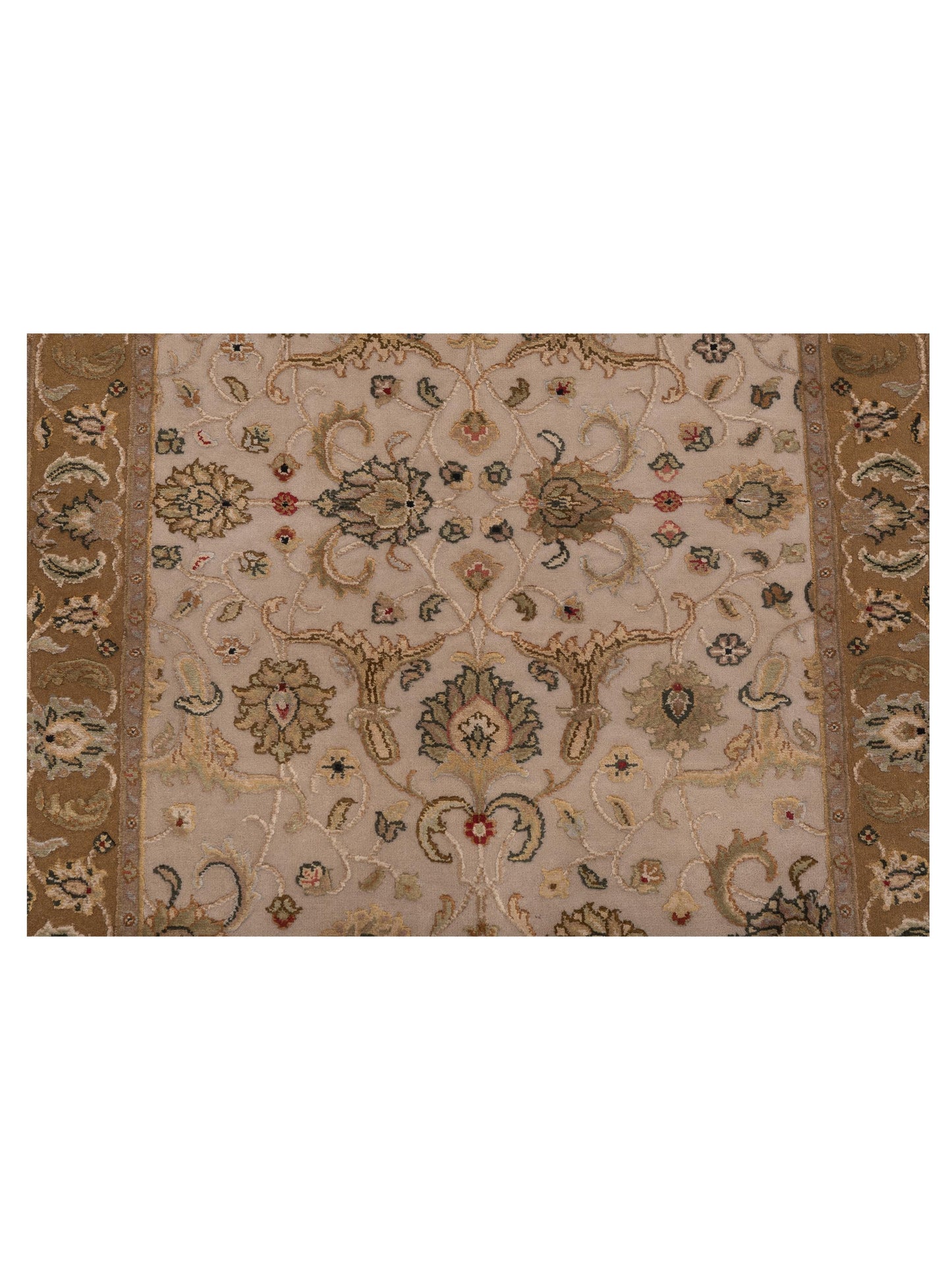 Imperial Silk 145075 Ivory Gold 2.7x8 Hand Knotted Rug