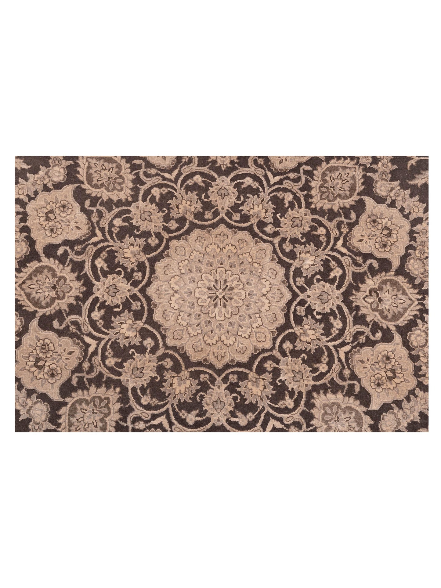 Imperial Silk 145105 Dark Gray 9.3x12.7 Hand Knotted Rug