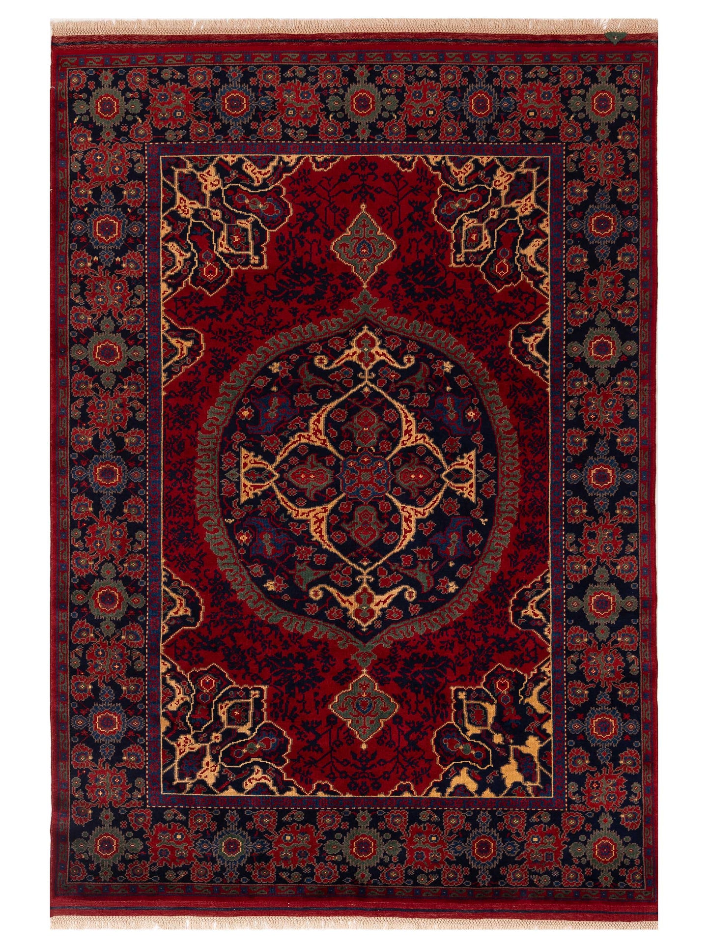 Pasha Turkish Shirwan Red Navy Traditional