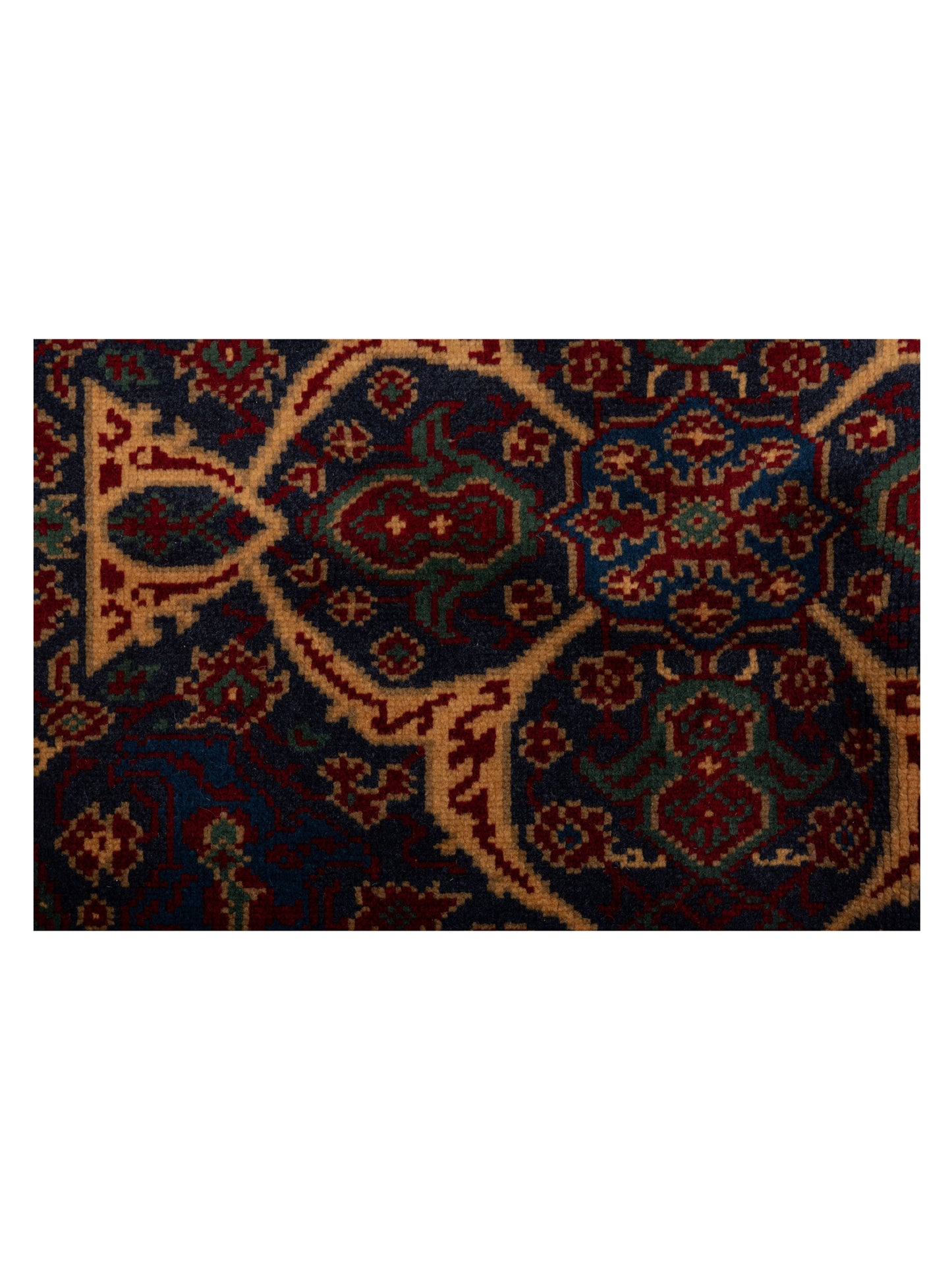 Turkish Shirwan 145120 Red Blue 5.9x8.5 Hand Knotted Rug