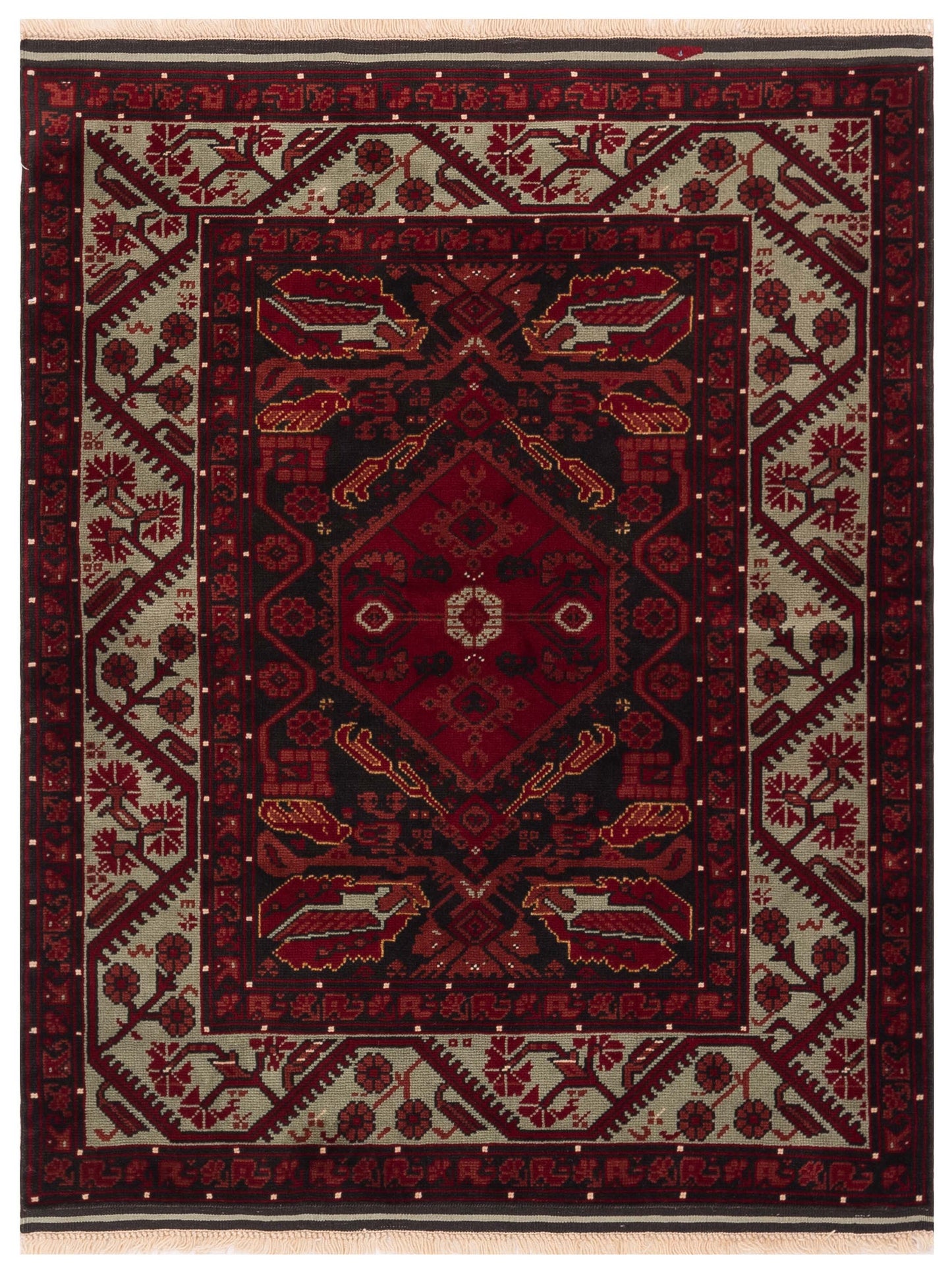 Pasha Turkish Shirwan Black Blue Traditional