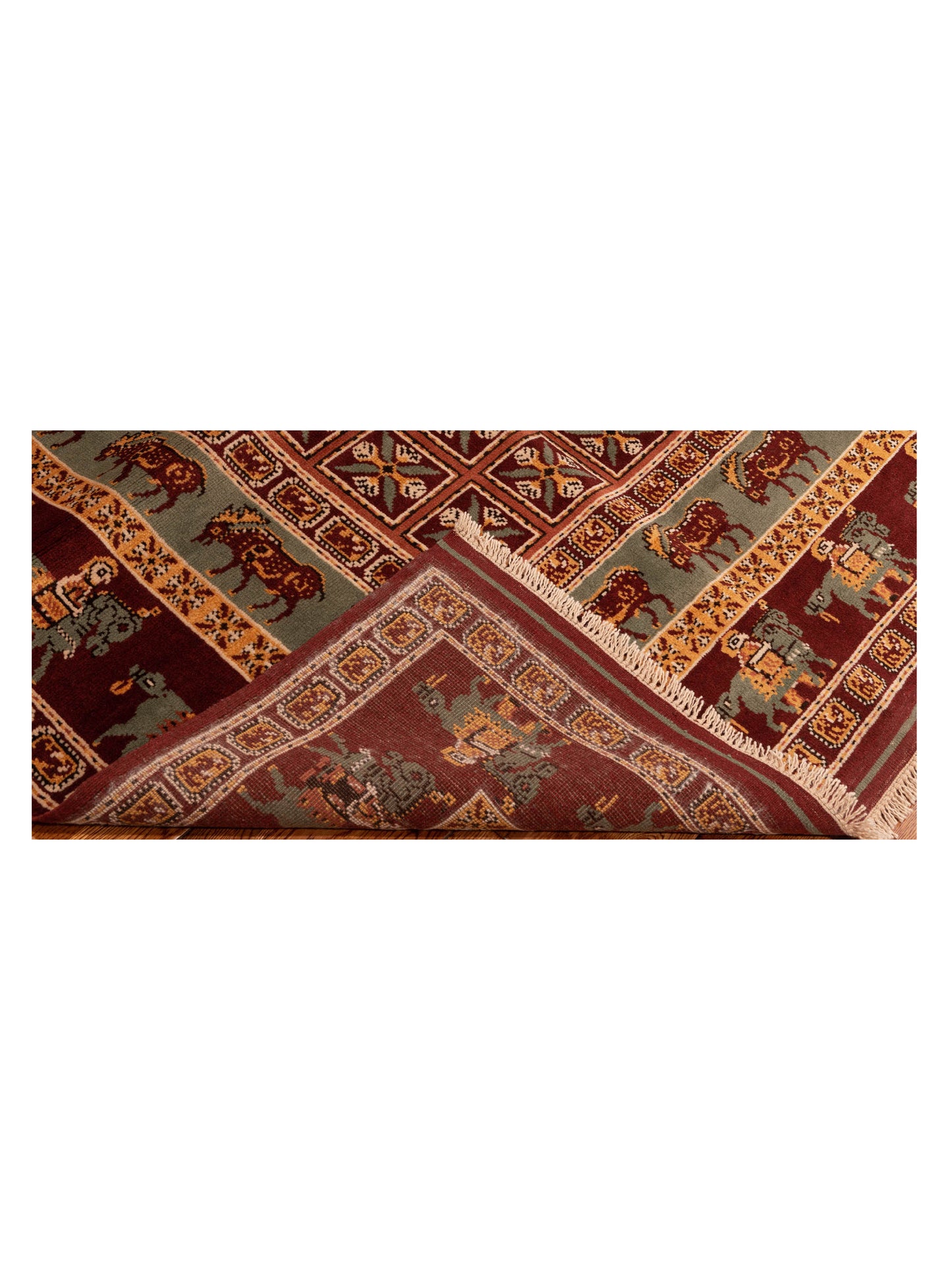 Turkish Shirwan 145160 Multi 5.8x8 Hand Knotted Rug
