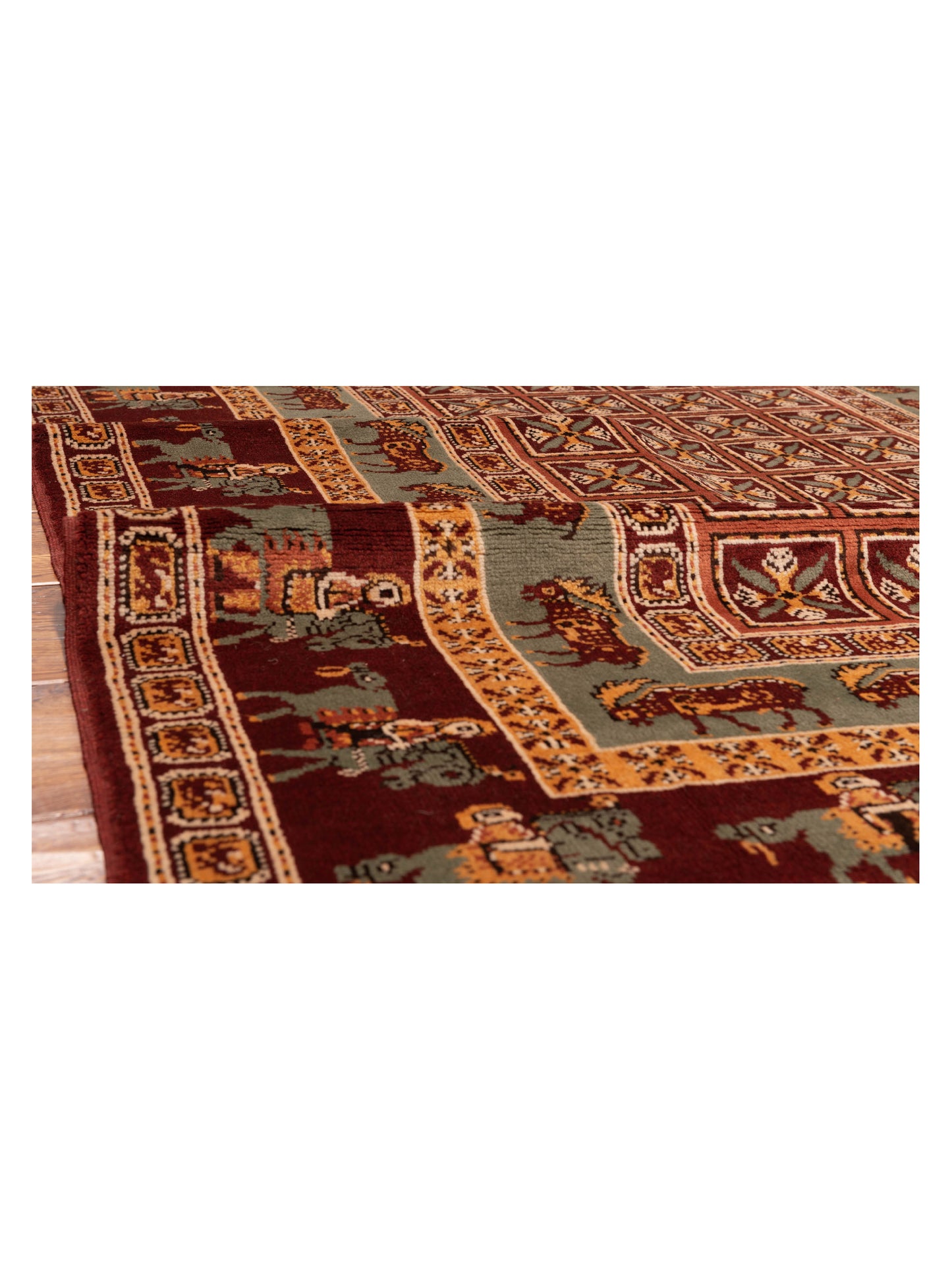 Turkish Shirwan 145160 Multi 5.8x8 Hand Knotted Rug