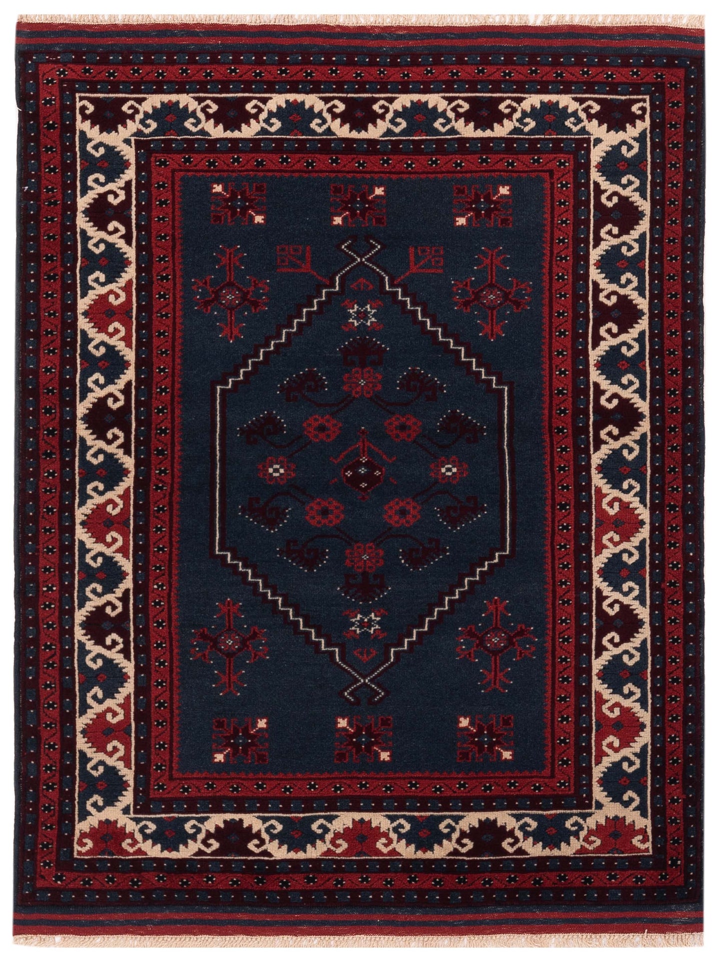 Pasha Turkish Shirwan Black Ivory Traditional