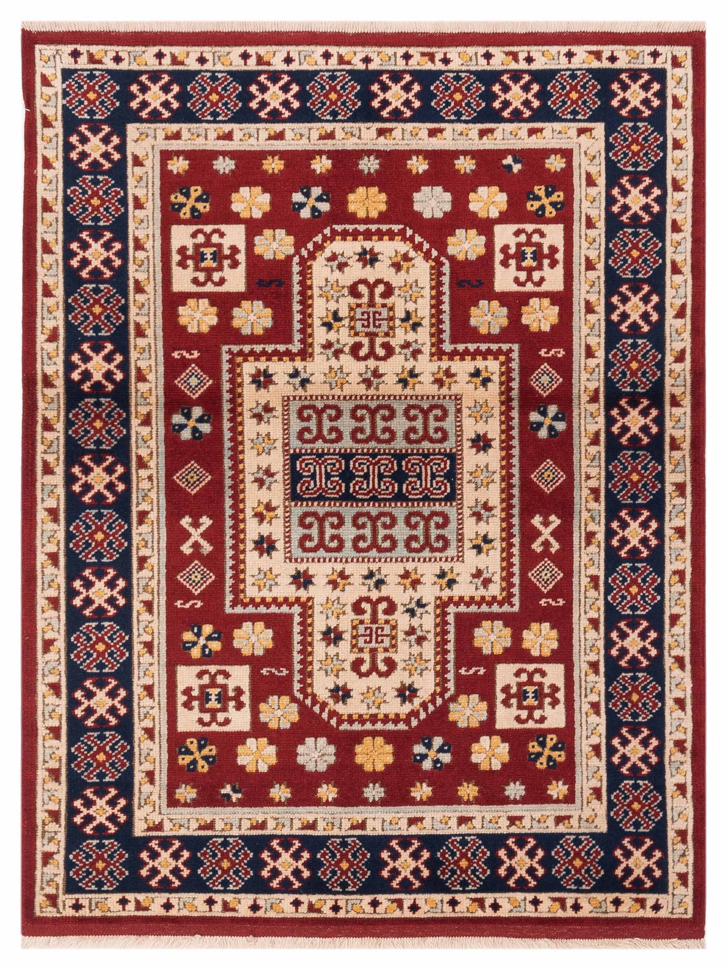 Pasha Turkish Shirwan Red Navy Traditional