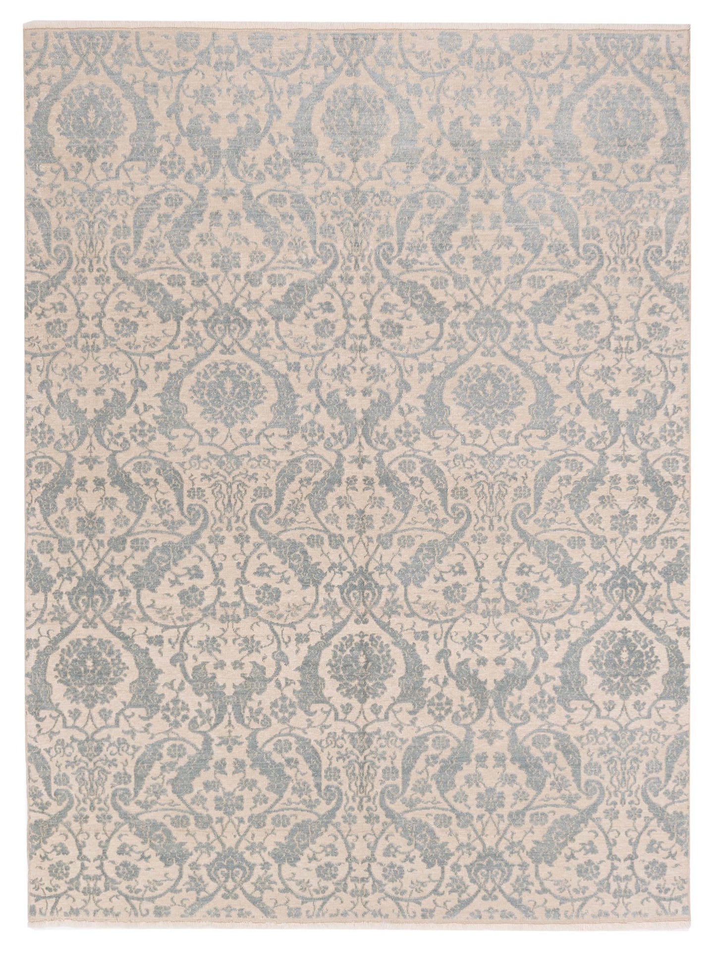 Pasha Defne Beige Ice Blue Transitional