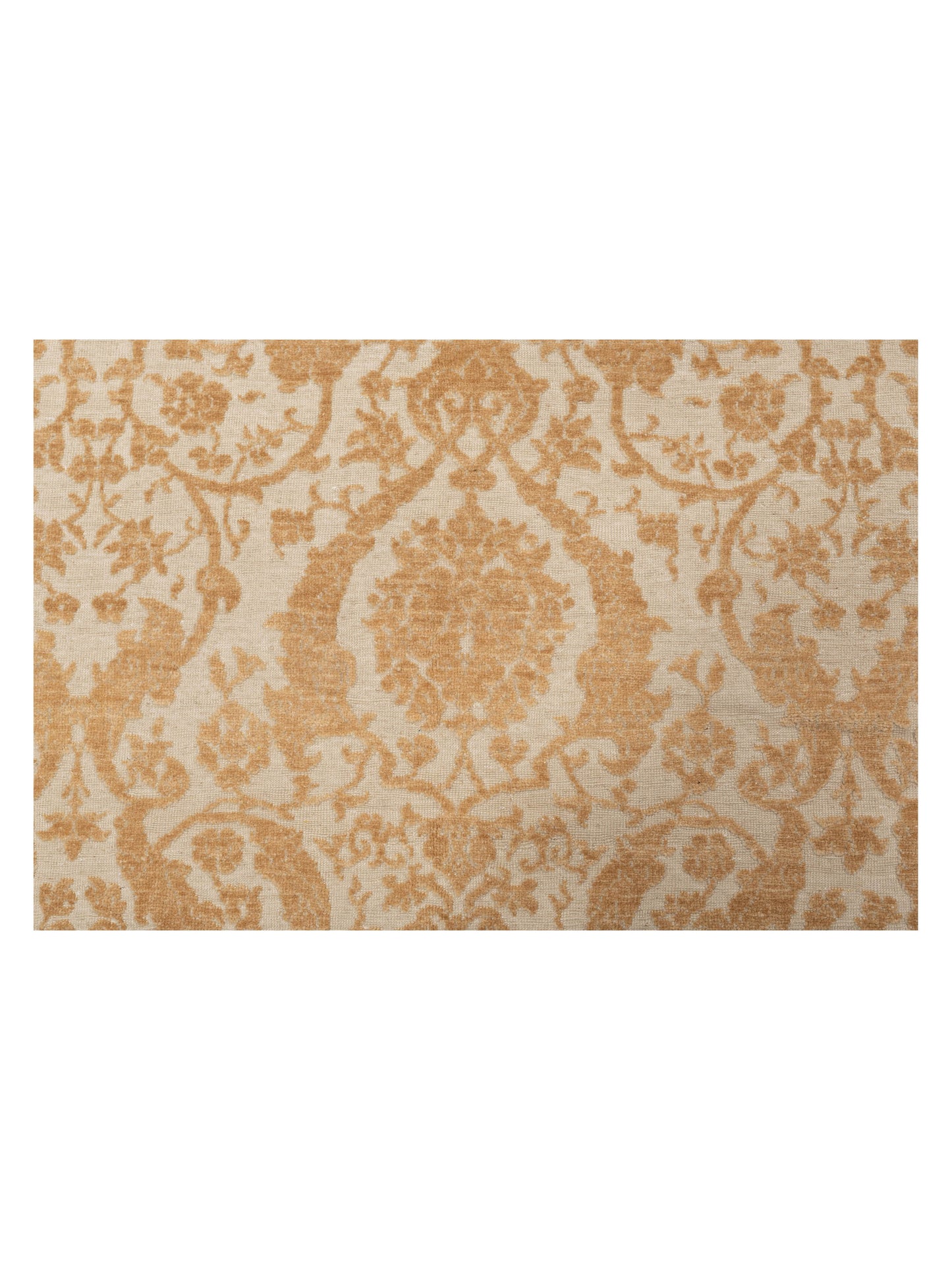 Defne Orchid Ivory Gold 8.11x11.10 Hand Knotted Rug