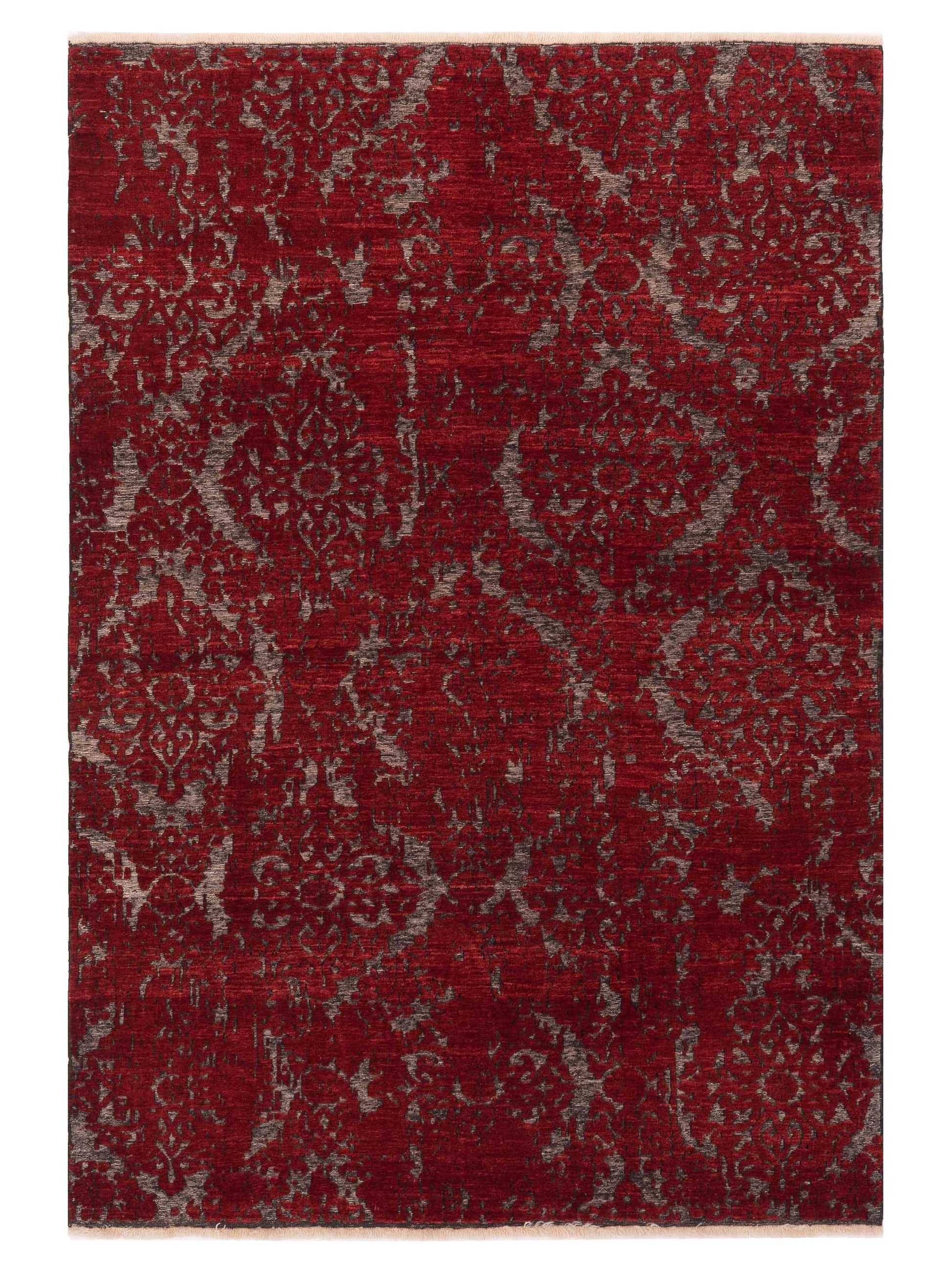 Pasha Defne  Charcoal Red Transitional