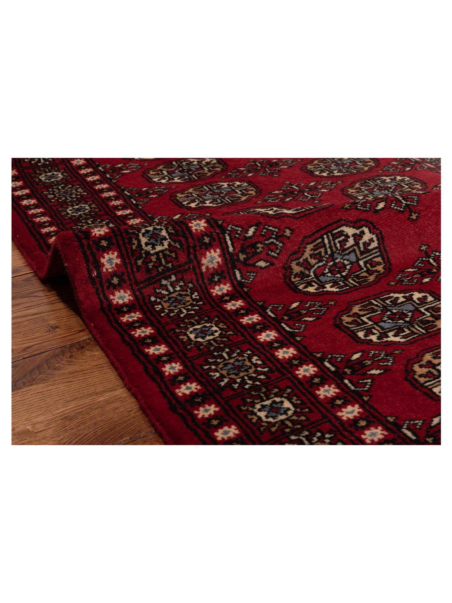 Bokhara 145578 Red Red 3.1x5.2 Hand Knotted Rug