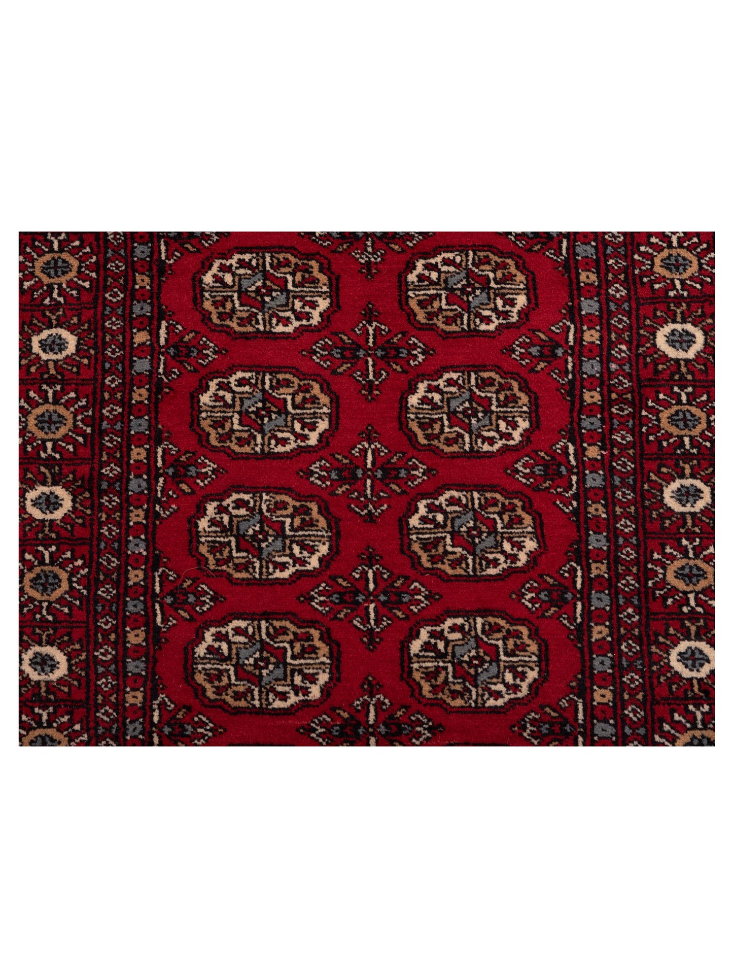Bokhara 145579 Red Red 3.1x4.10 Hand Knotted Rug