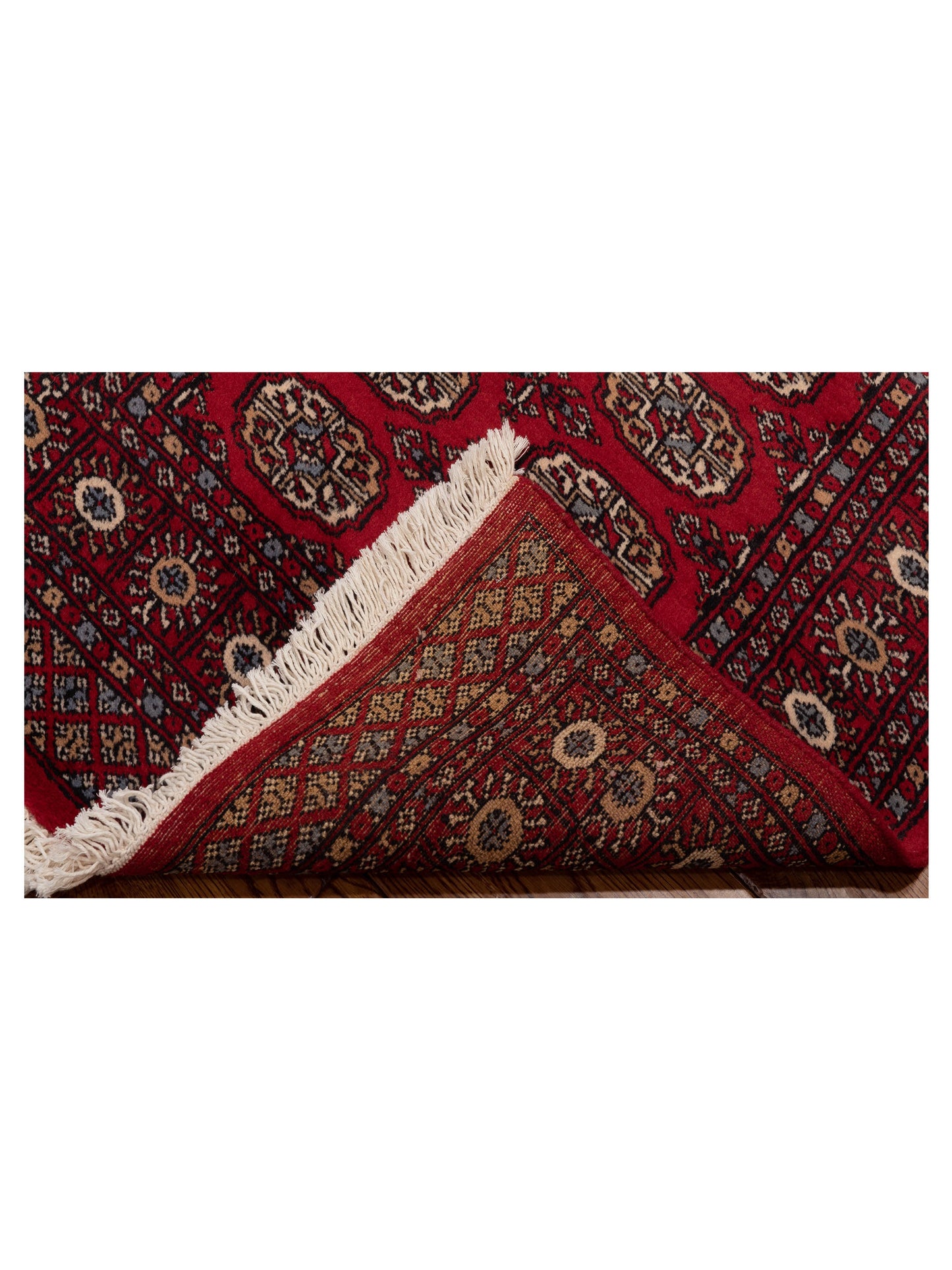 Bokhara 145579 Red Red 3.1x4.10 Hand Knotted Rug