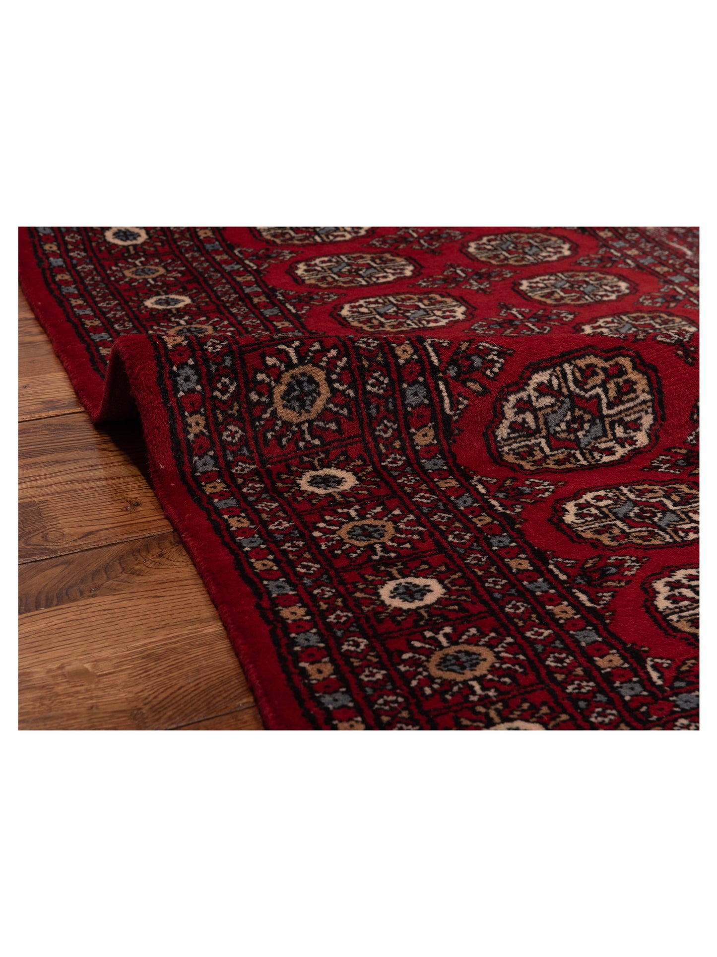 Bokhara 145579 Red Red 3.1x4.10 Hand Knotted Rug