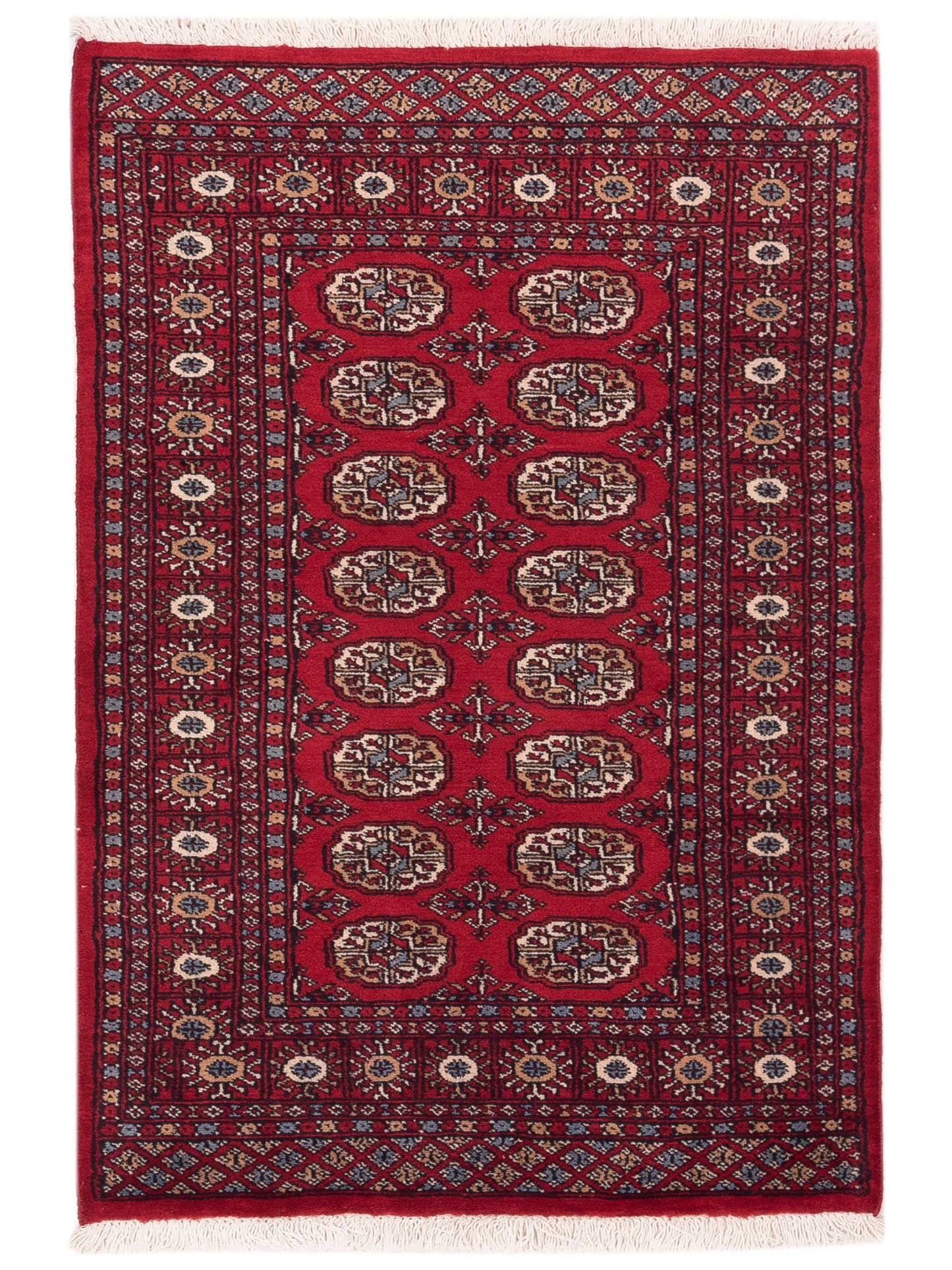 Nomad Bokhara Red Red Traditional