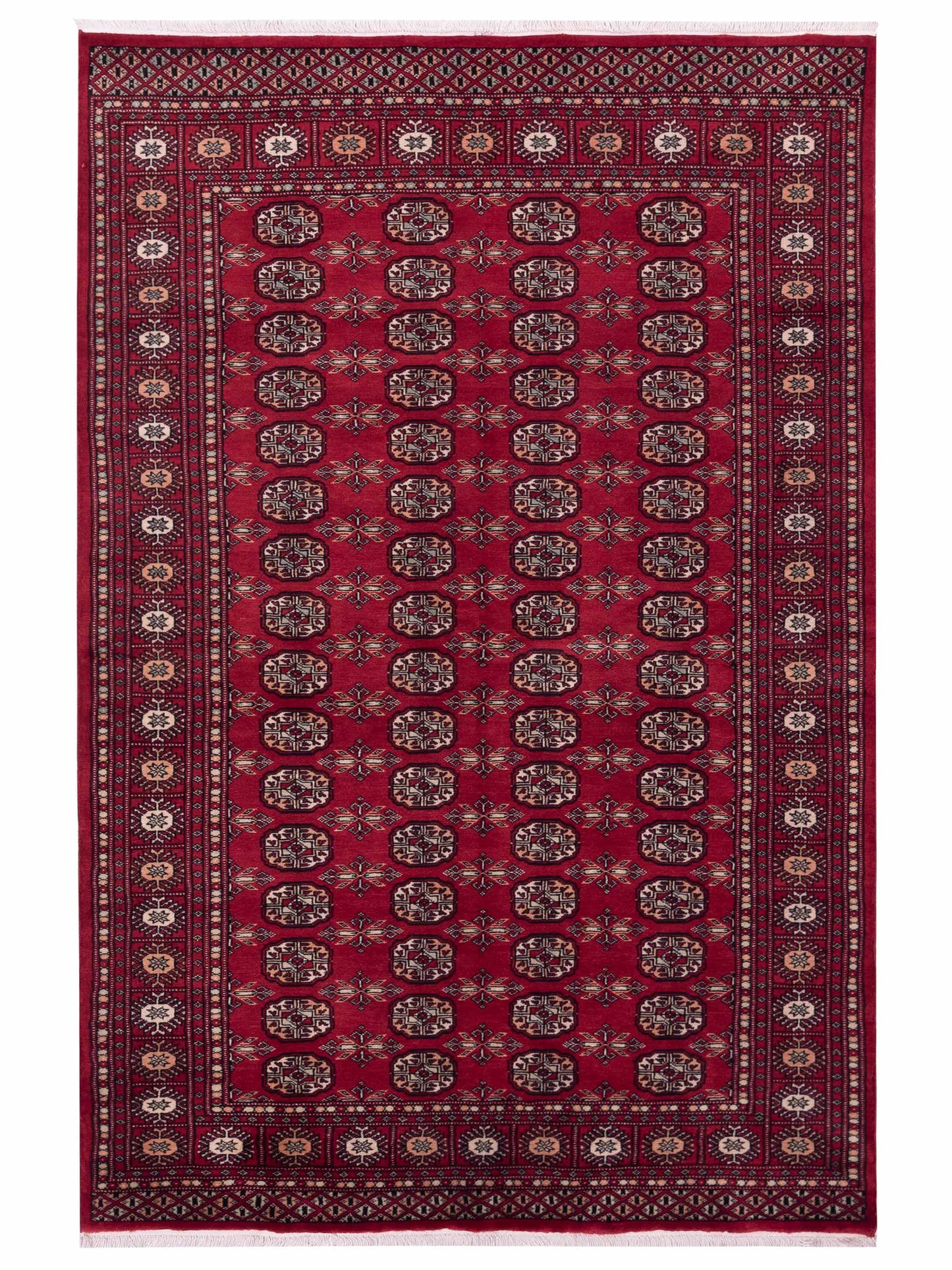 Nomad Bokhara Red Red Traditional