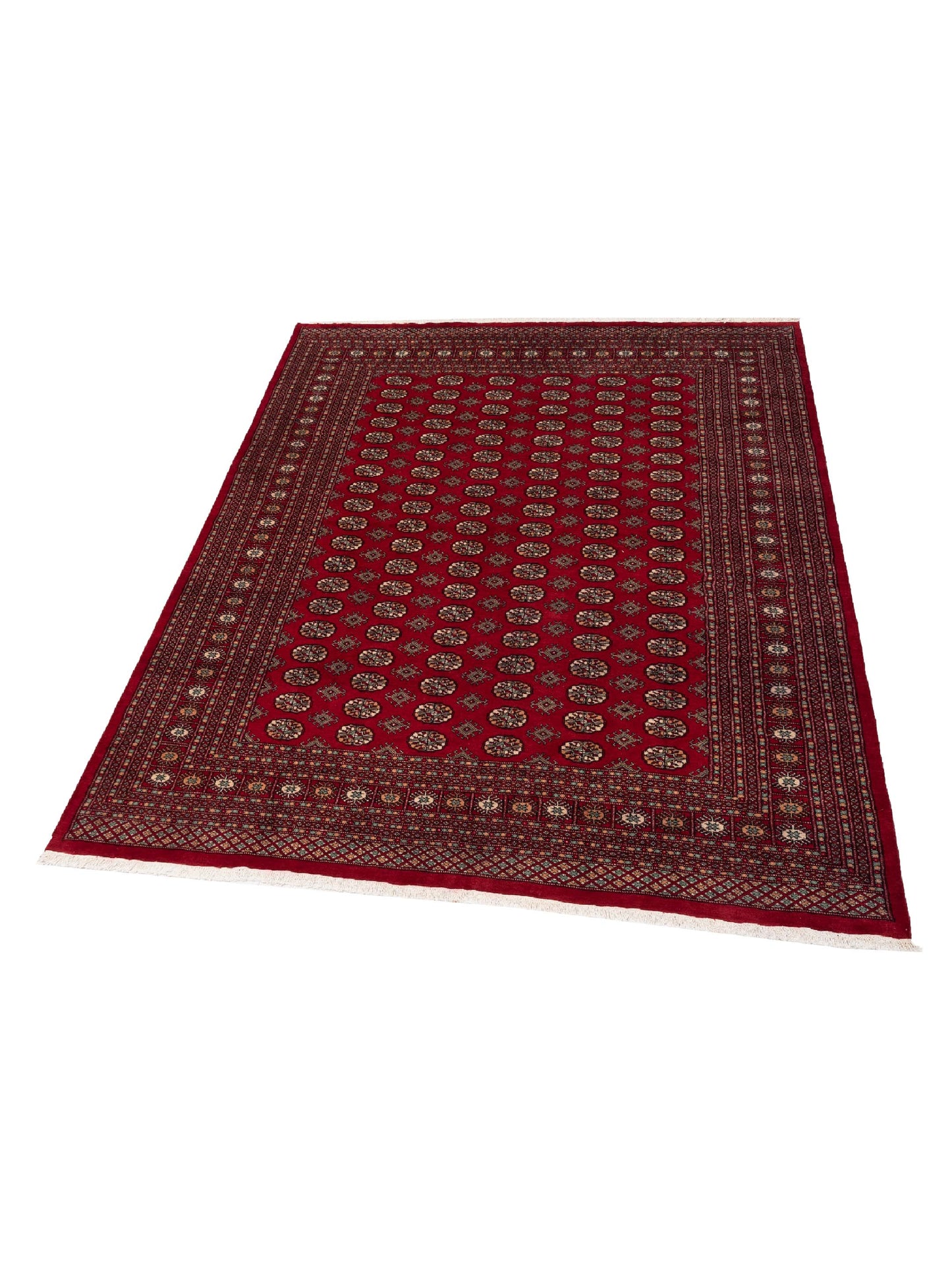 Bokhara 145691 Red Red 9x11.9 Hand Knotted Rug