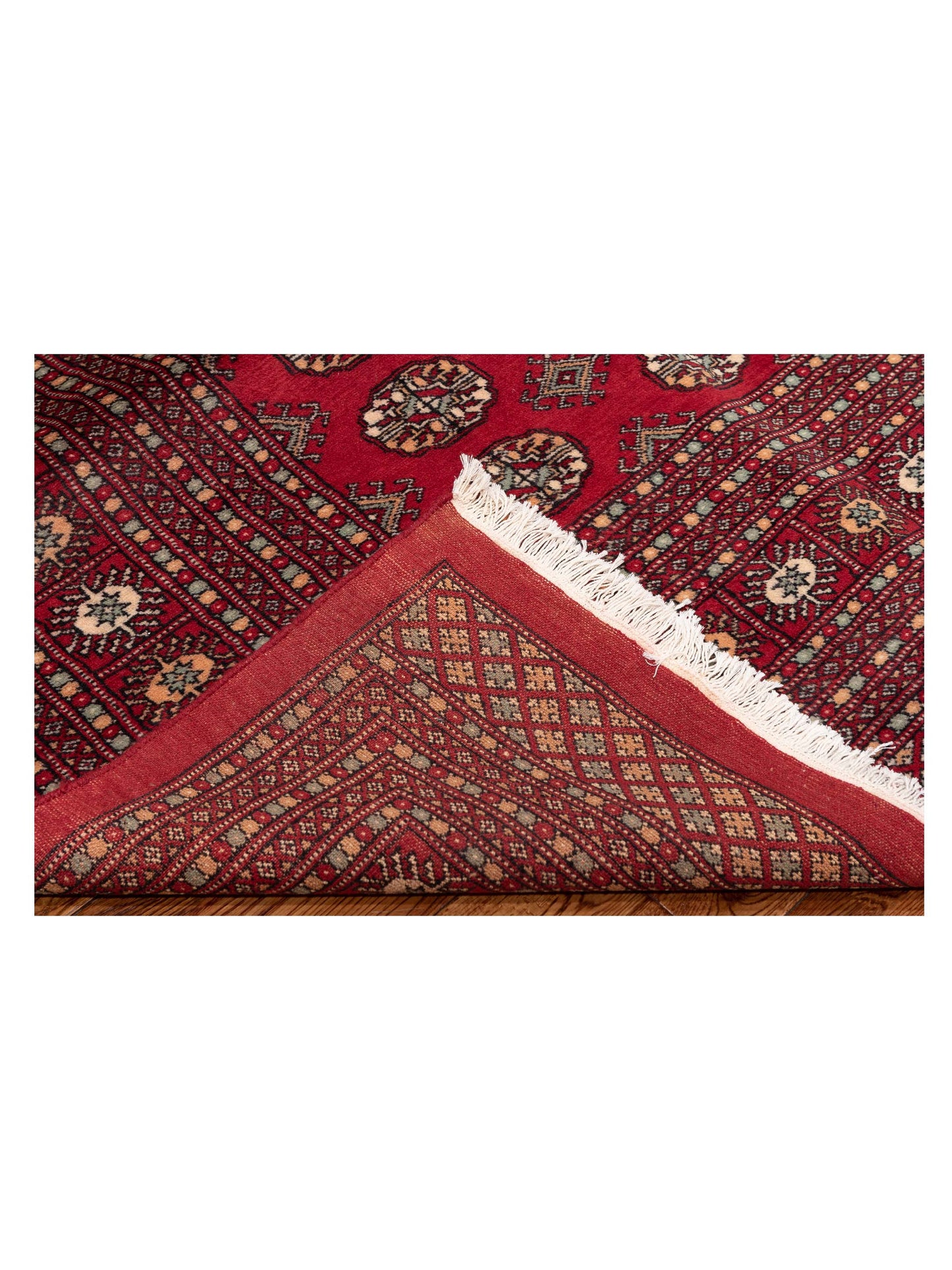 Bokhara 145691 Red Red 9x11.9 Hand Knotted Rug