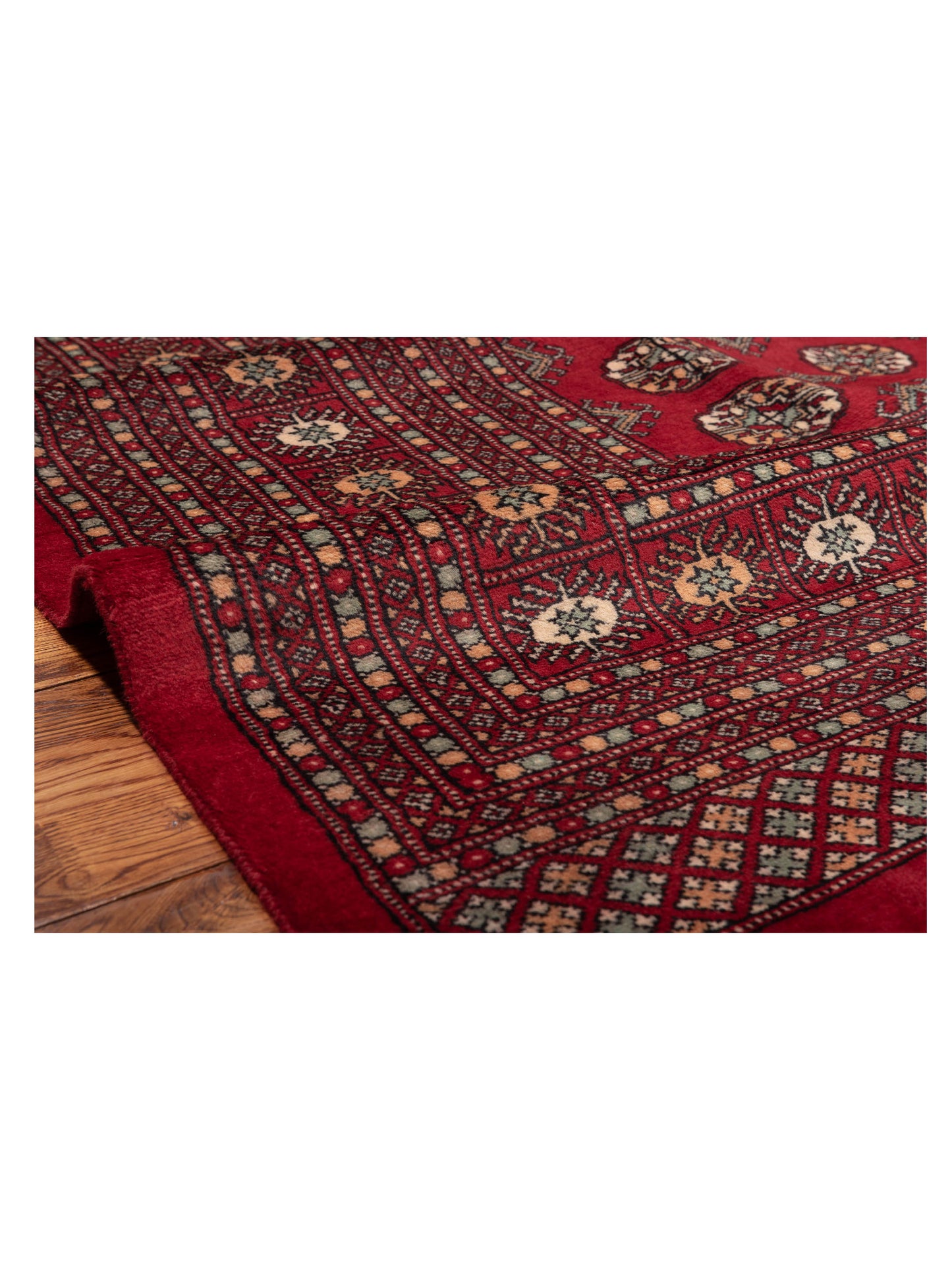 Bokhara 145691 Red Red 9x11.9 Hand Knotted Rug