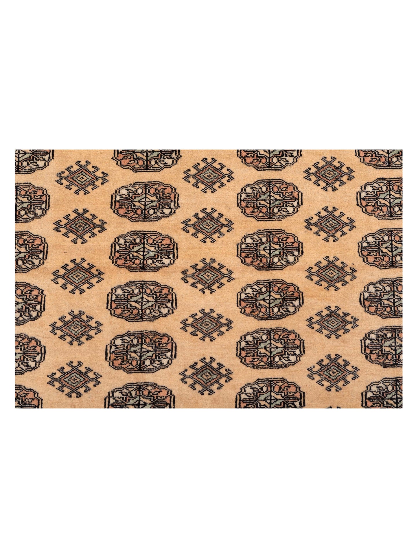 Bokhara 145703 Beige Beige 10.1x13.4 Hand Knotted Rug