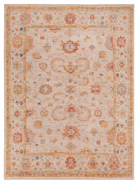 Anadol Angora Oushak  Ivory Ivory Traditional