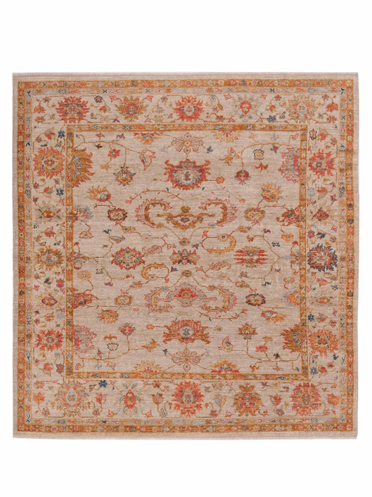 Anadol Angora Oushak  Ivory Ivory Traditional