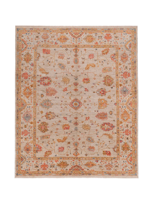 Anadol Angora Oushak  Ivory Ivory Traditional