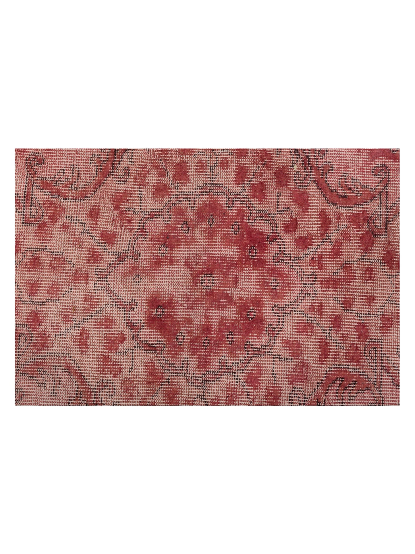 Turkish Vestige Patchwork 146034 Pink 10.1x13.11 Hand Knotted Rug