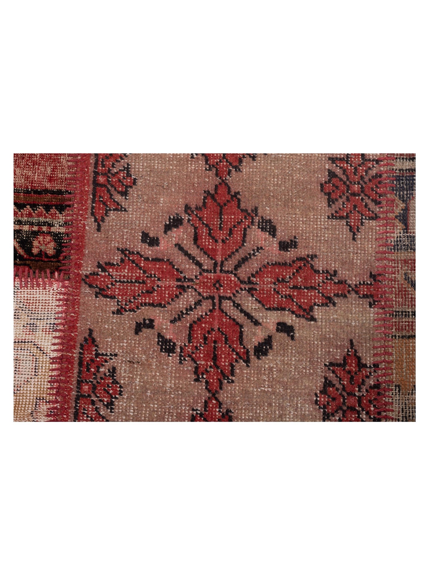Turkish Vestige Patchwork 146048 Multi 10x13.11 Hand Knotted Rug