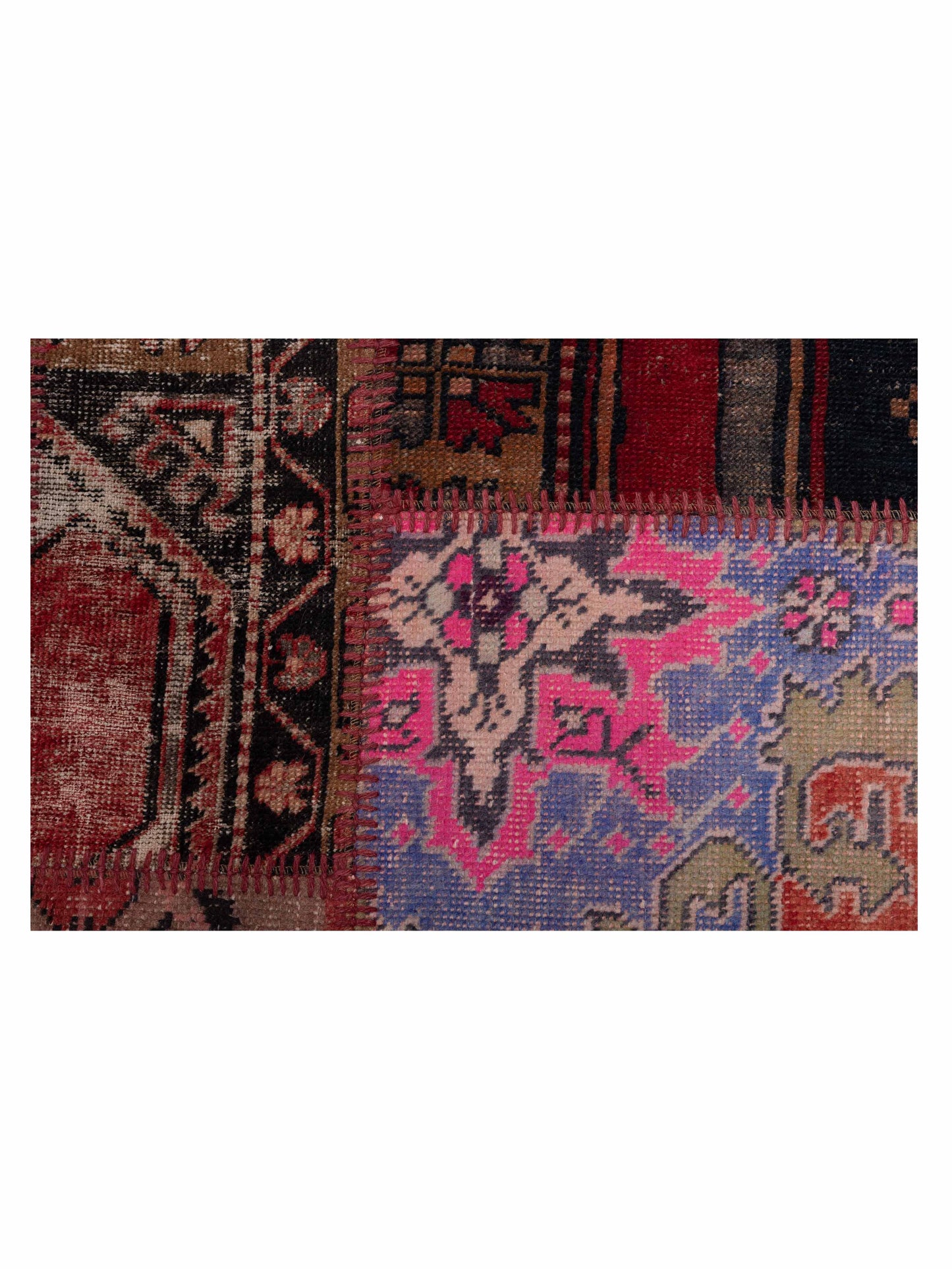 Turkish Vestige Patchwork 146051 Multi 9.1x12 Hand Knotted Rug