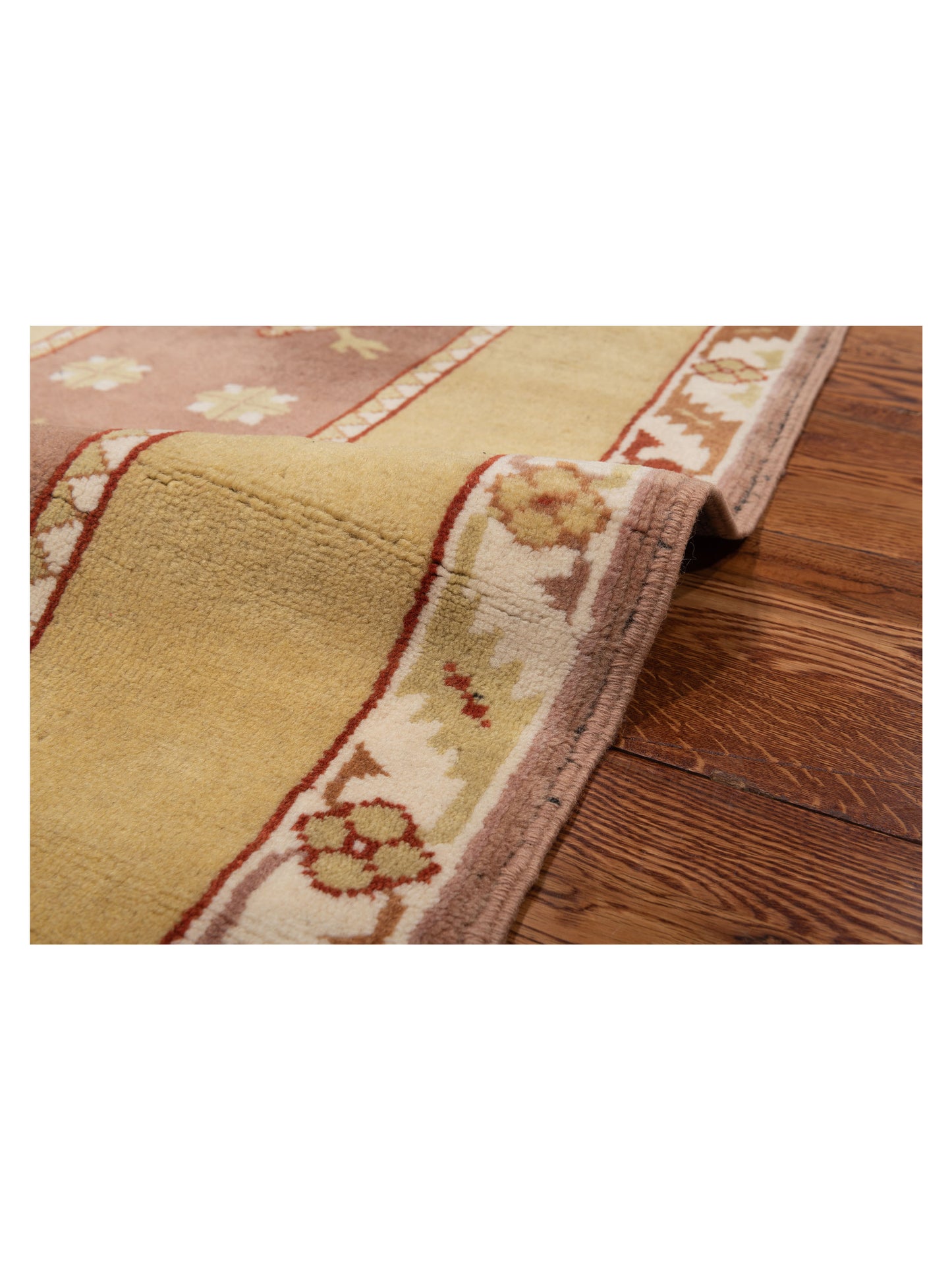 Milas 146121 Purple Gold 2.8x5.1 Hand Knotted Rug