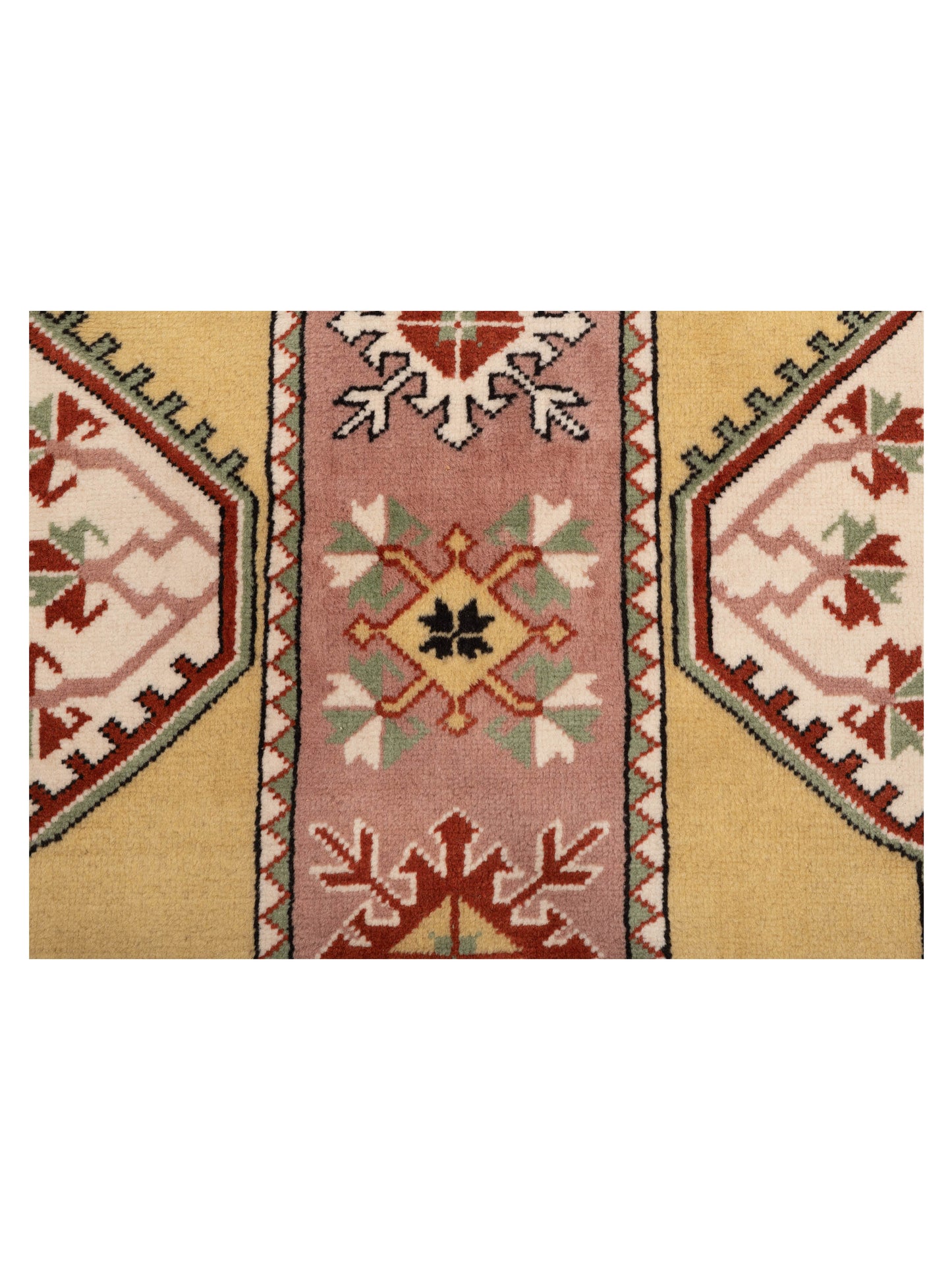 Milas 146217 Purple Gold 2.9x5.1 Hand Knotted Rug