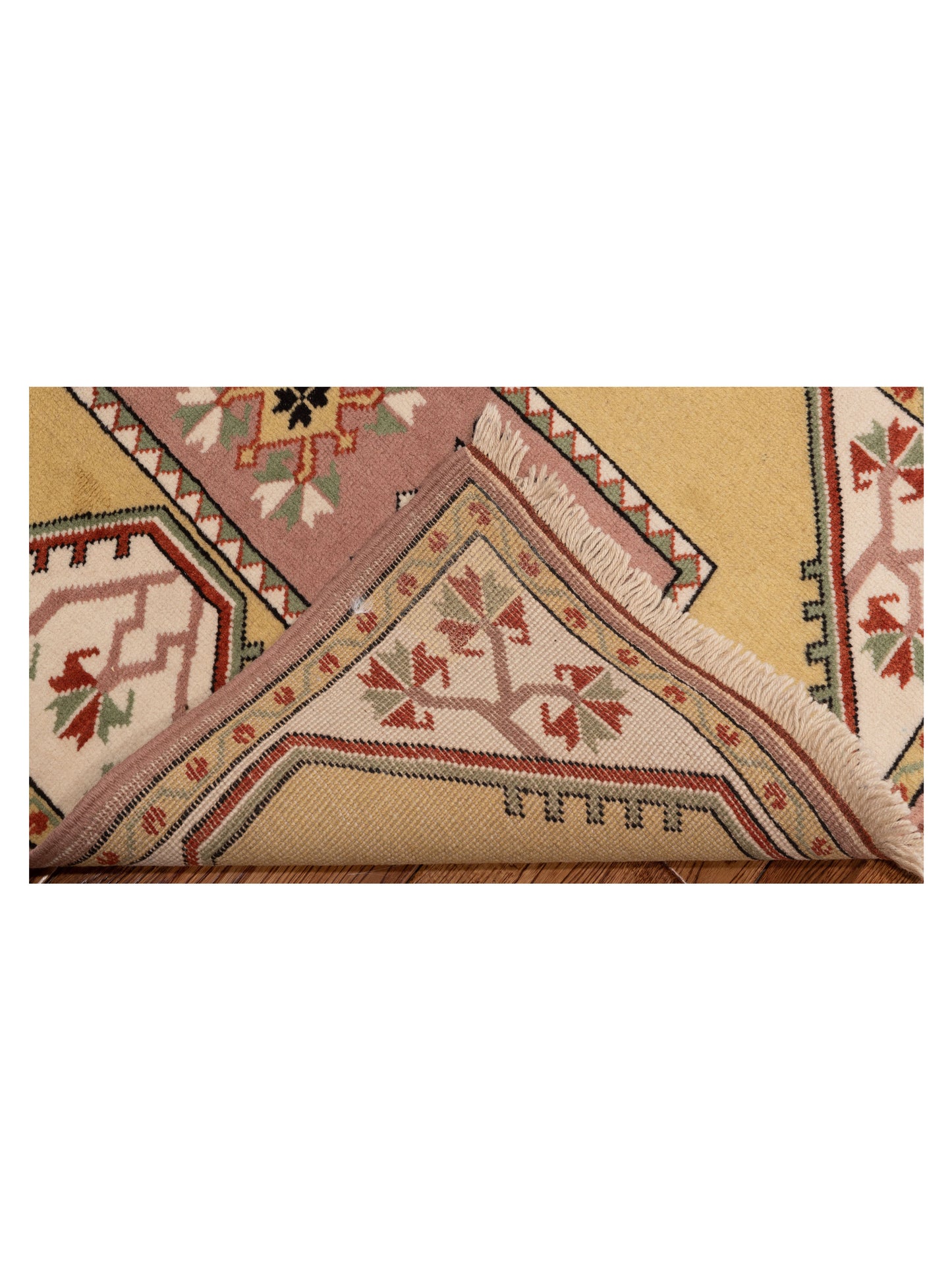 Milas 146217 Purple Gold 2.9x5.1 Hand Knotted Rug