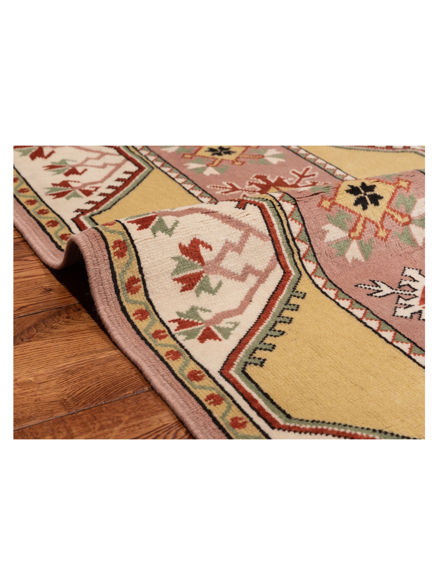 Milas 146217 Purple Gold 2.9x5.1 Hand Knotted Rug