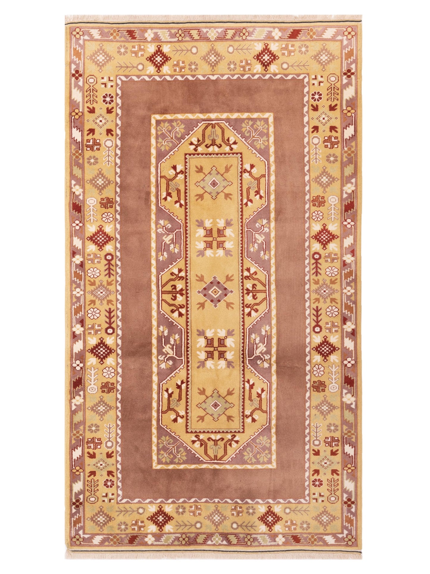 Pasha Milas Brown Gold Traditional