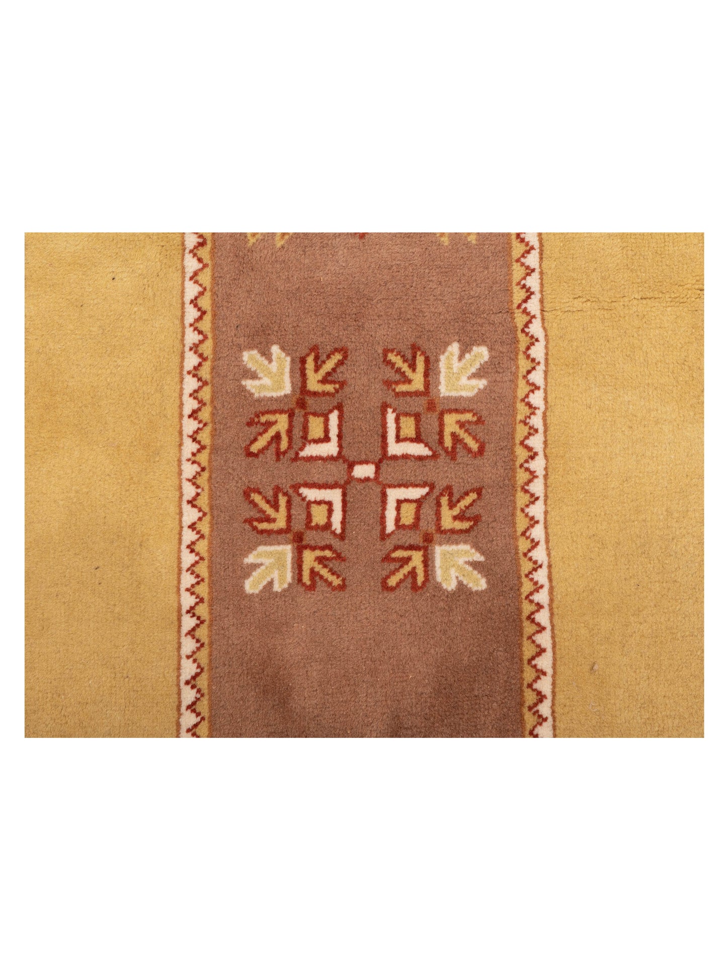 Milas 146231 Purple Gold 5.5x8.8 Hand Knotted Rug