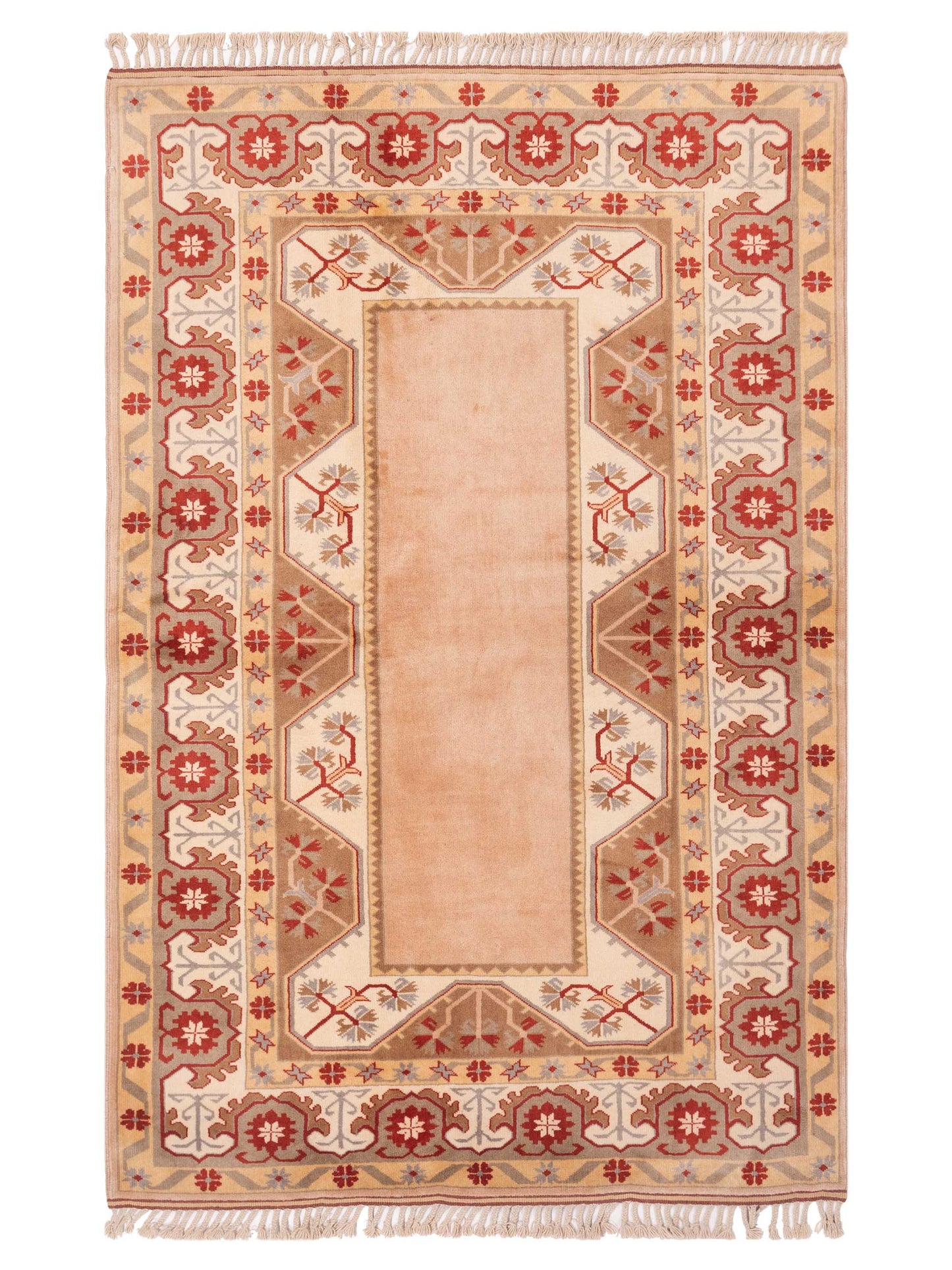 Pasha Milas Brown Ivory Traditional