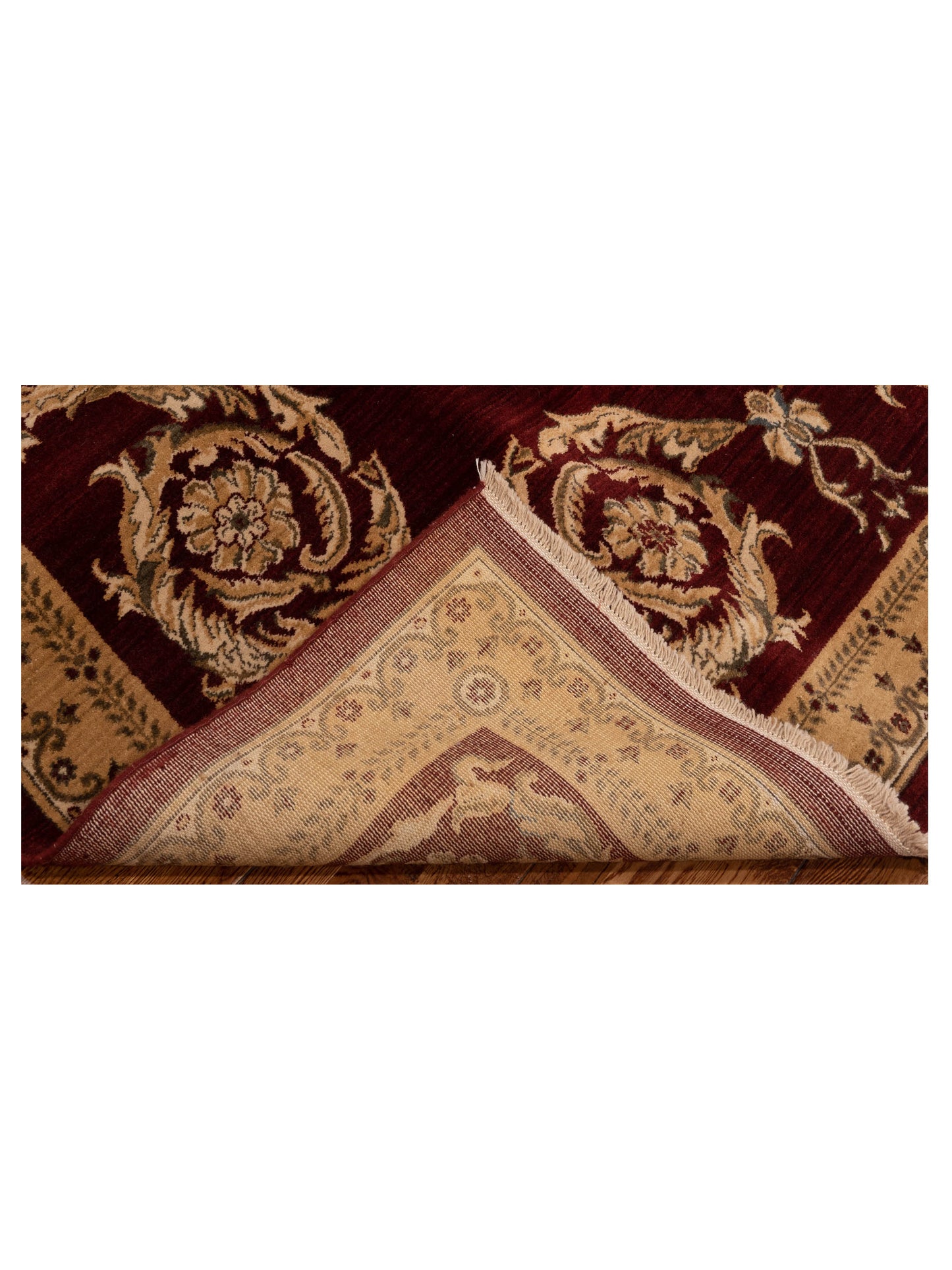 Alara 146317 Red Gold 6.6x9.8 Machine Made Rug