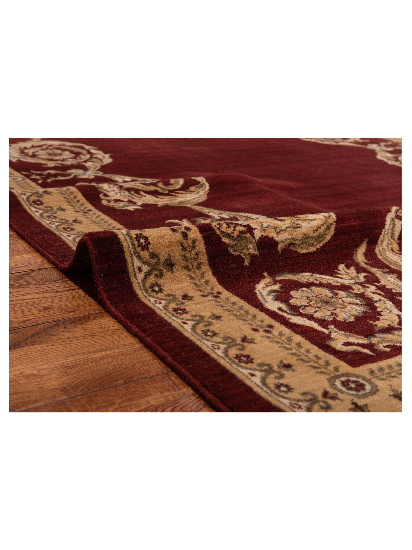 Alara 146317 Red Gold 6.6x9.8 Machine Made Rug