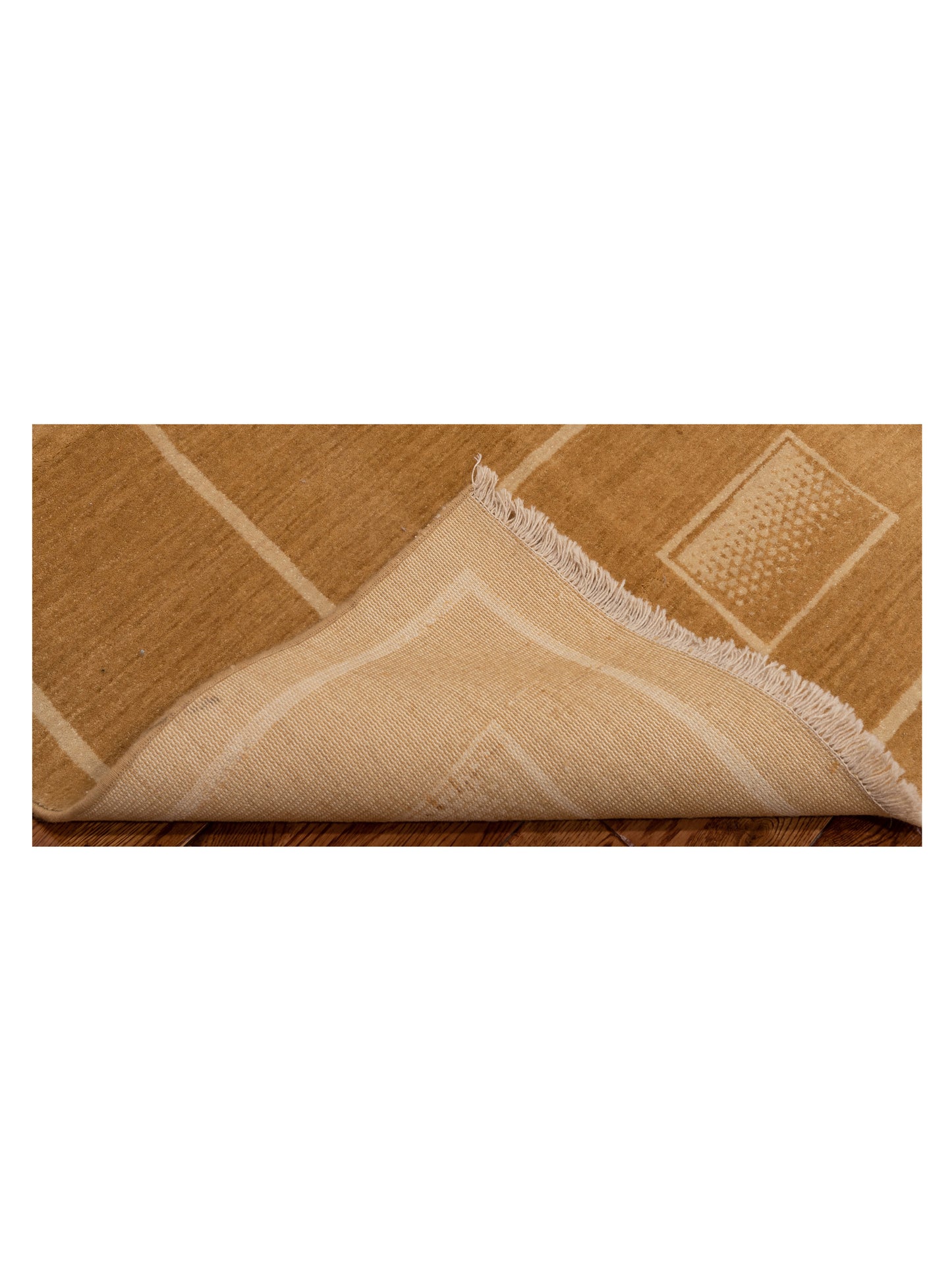 Alara 146329 Gold 5.2x7.5 Machine Made Rug