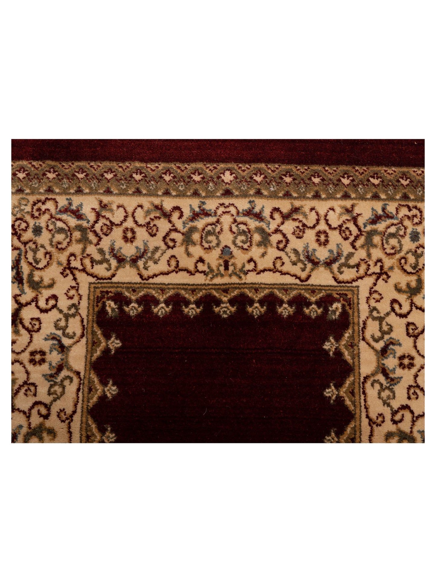 Alara 146338 Red Red 4x5.3 Machine Made Rug