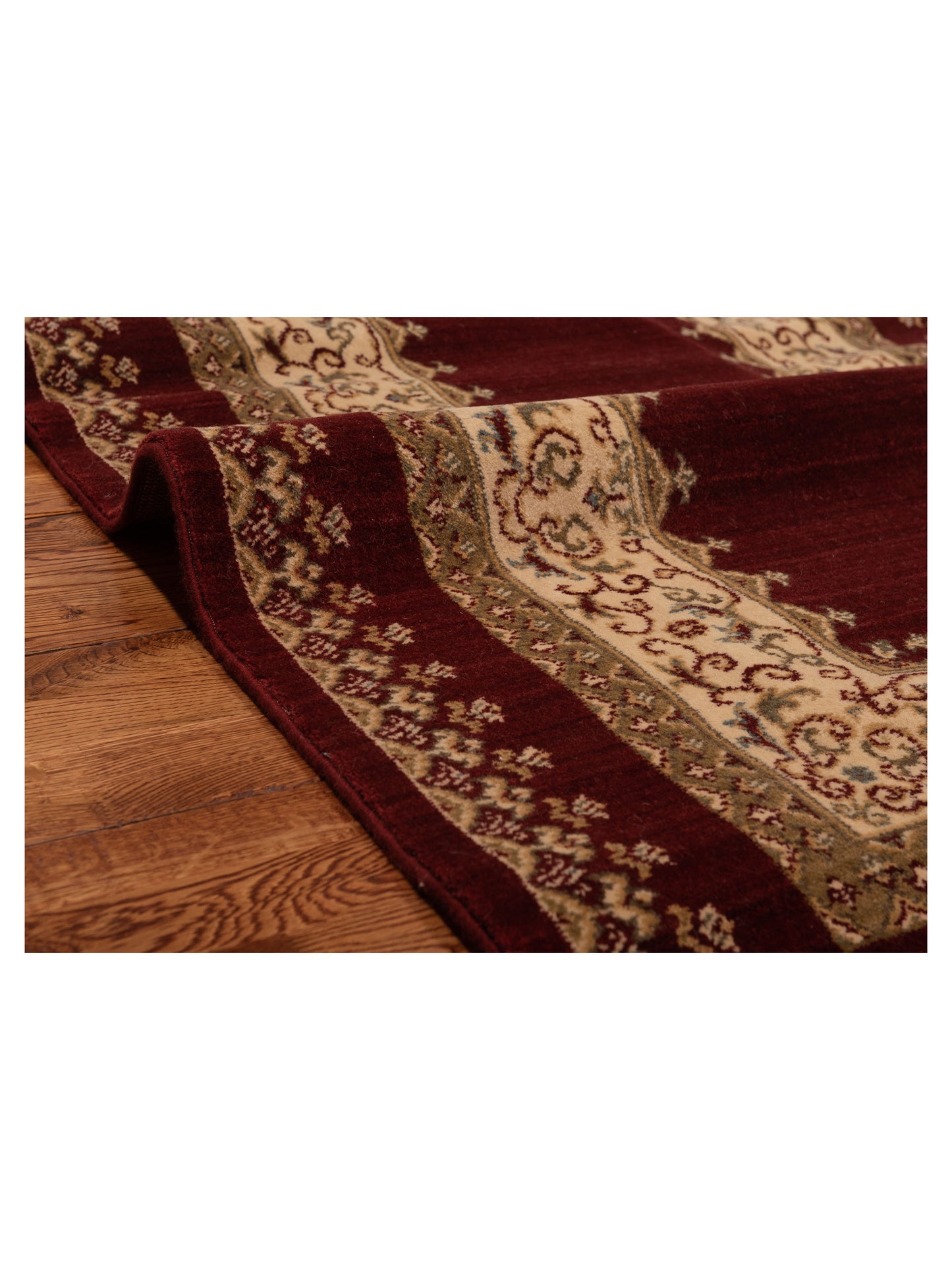 Alara 146338 Red Red 4x5.3 Machine Made Rug