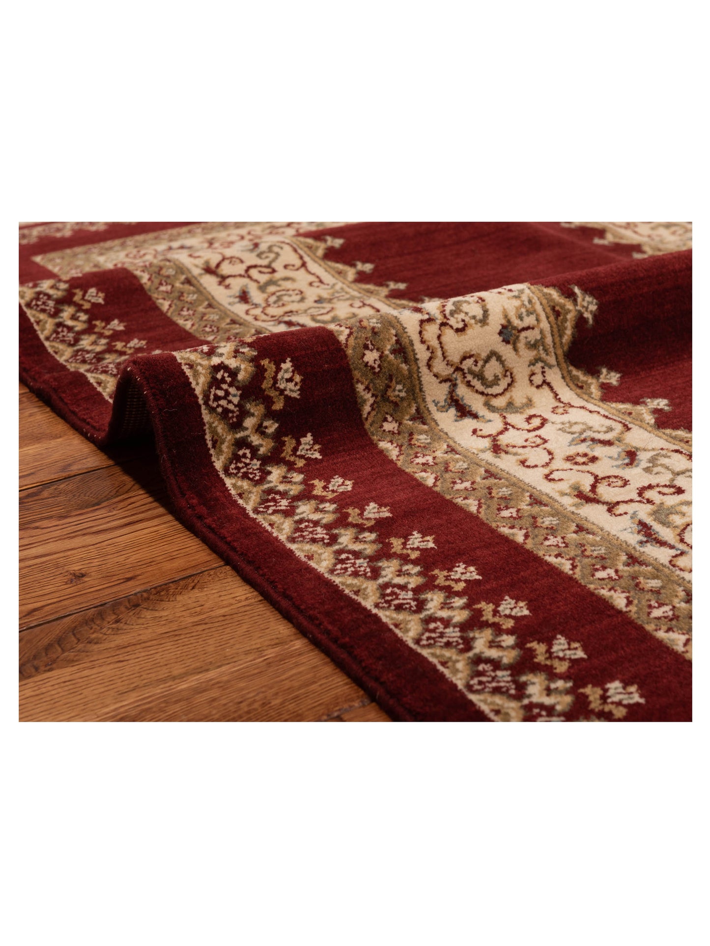 Alara 146348 Red Red 4x5.3 Machine Made Rug