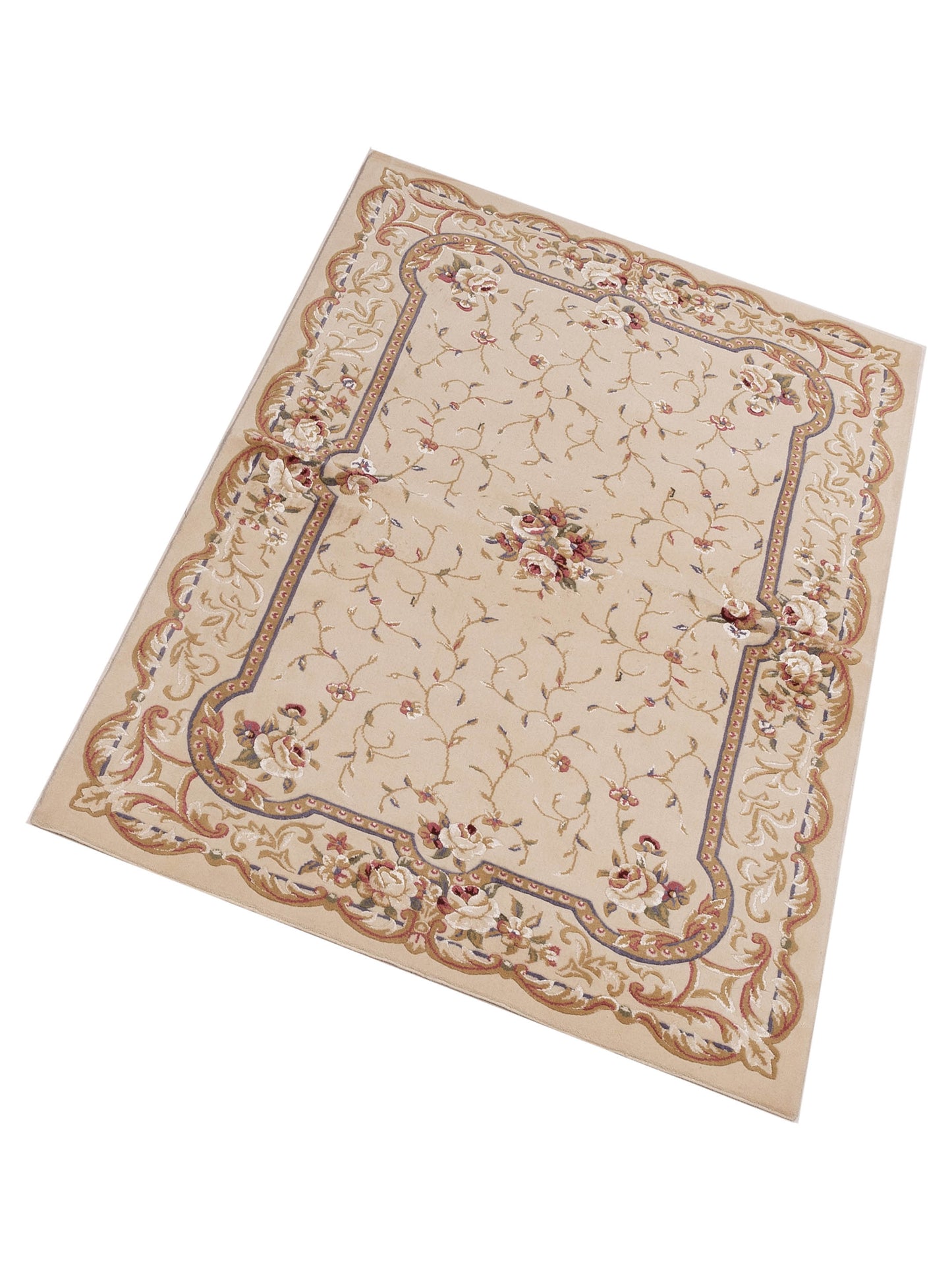 Alara 146410 Ivory 4x6 Machine Made Rug