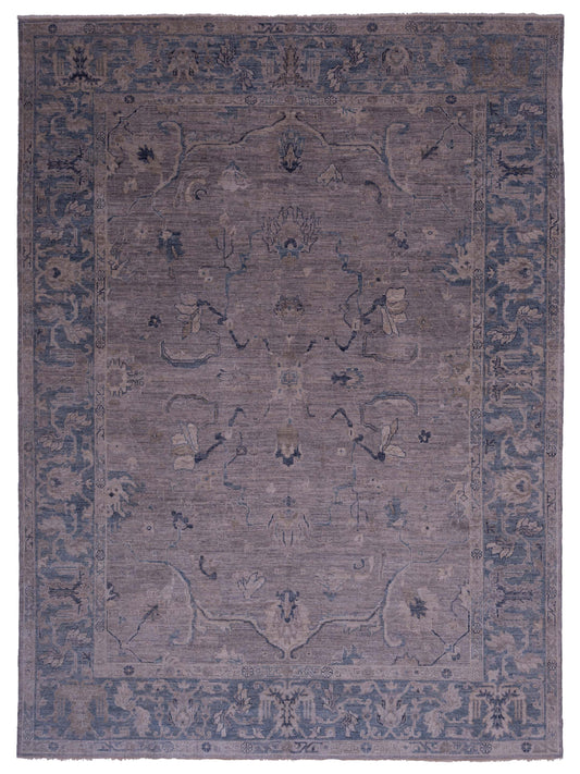 Anadol Angora Oushak  Gray Blue Traditional