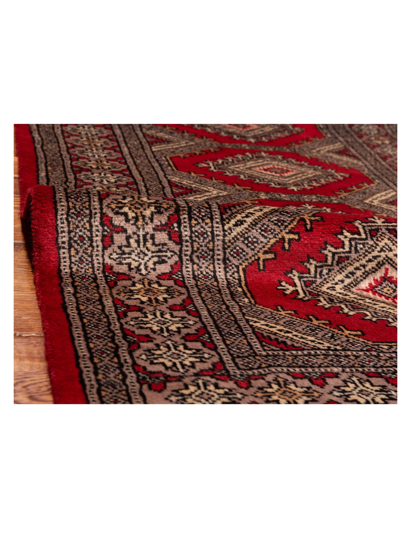 Bokhara 146610 Red Pink 2.7x4.4 Hand Knotted Rug